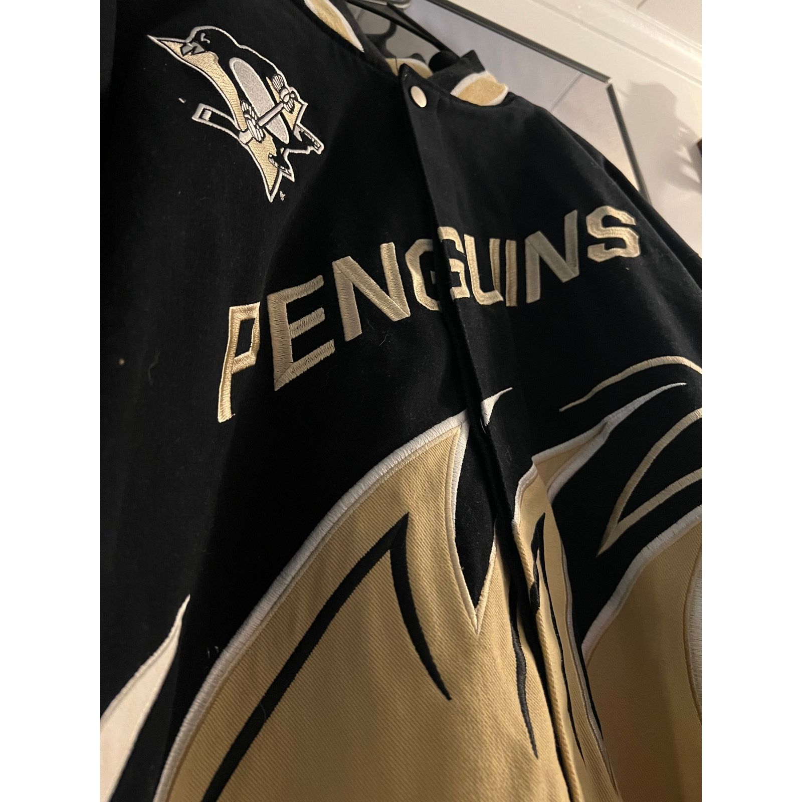 G-III Pittsburgh Penguins G-III Sports Sz XL NHL Snap Jacket XL Size US XXL / EU 58 / 5 - 5 Thumbnail