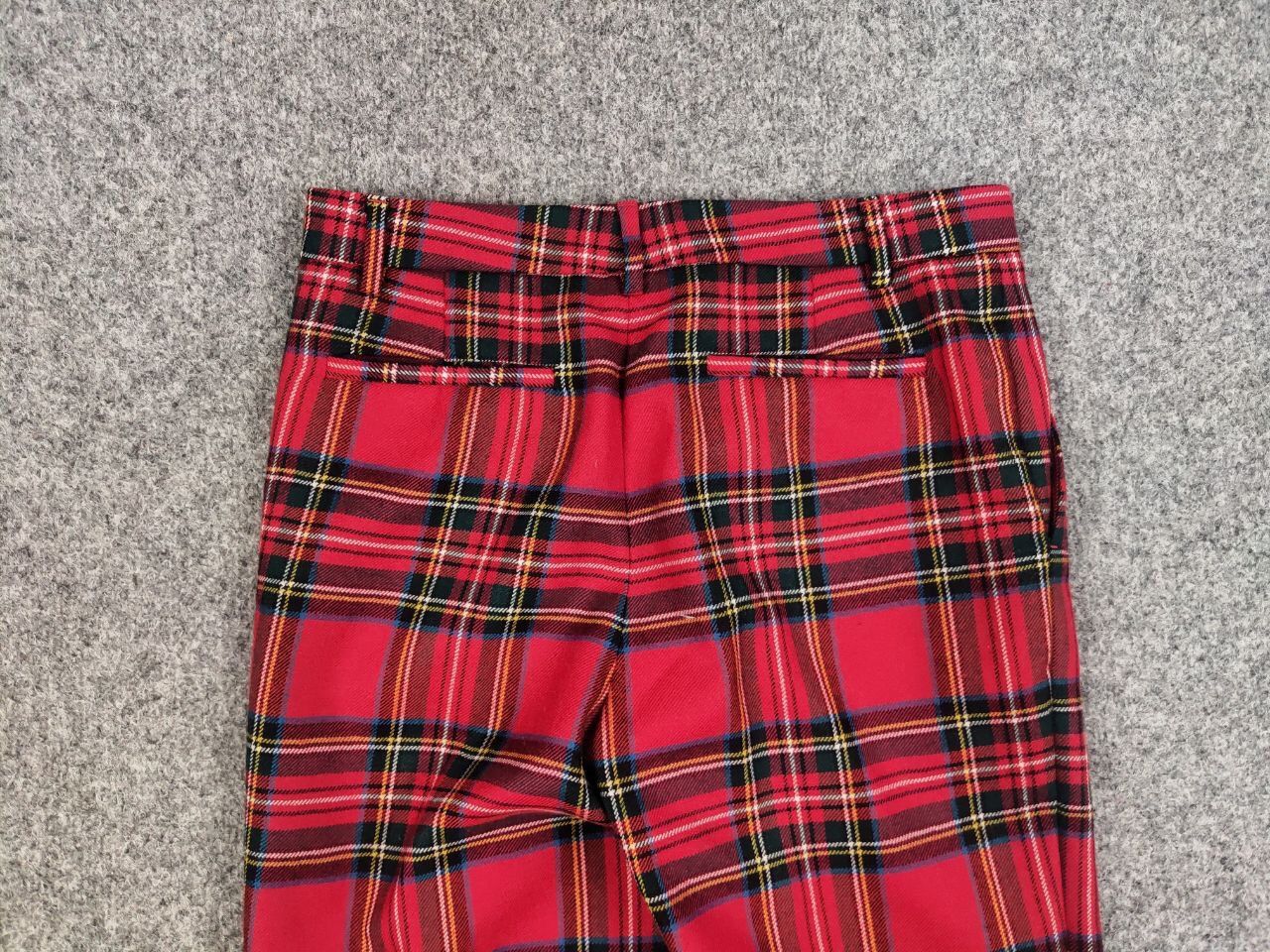 RED Valentino Red Valentino Wool Tartan Pattern Women's Trouser Pants Size 38" / US 16 / IT 52 - 9 Thumbnail