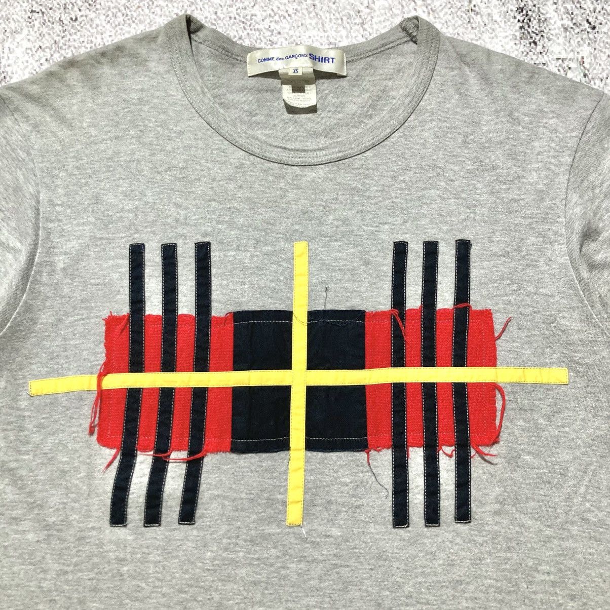 Comme des Garcons SHIRT 🇫🇷 Comme Des Garcons Shirt Geometry Patch T-shirt Designer Size US S / EU 44-46 / 1 - 3 Thumbnail