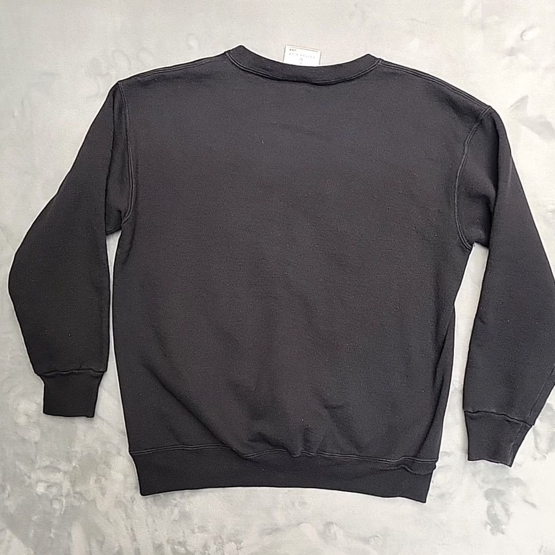 Delta VTG Idaho Sweatshirt SZ M Black Long Sleeve Lookout Pass Ski Sweater Made in USA Size US M / EU 48-50 / 2 - 6 Thumbnail