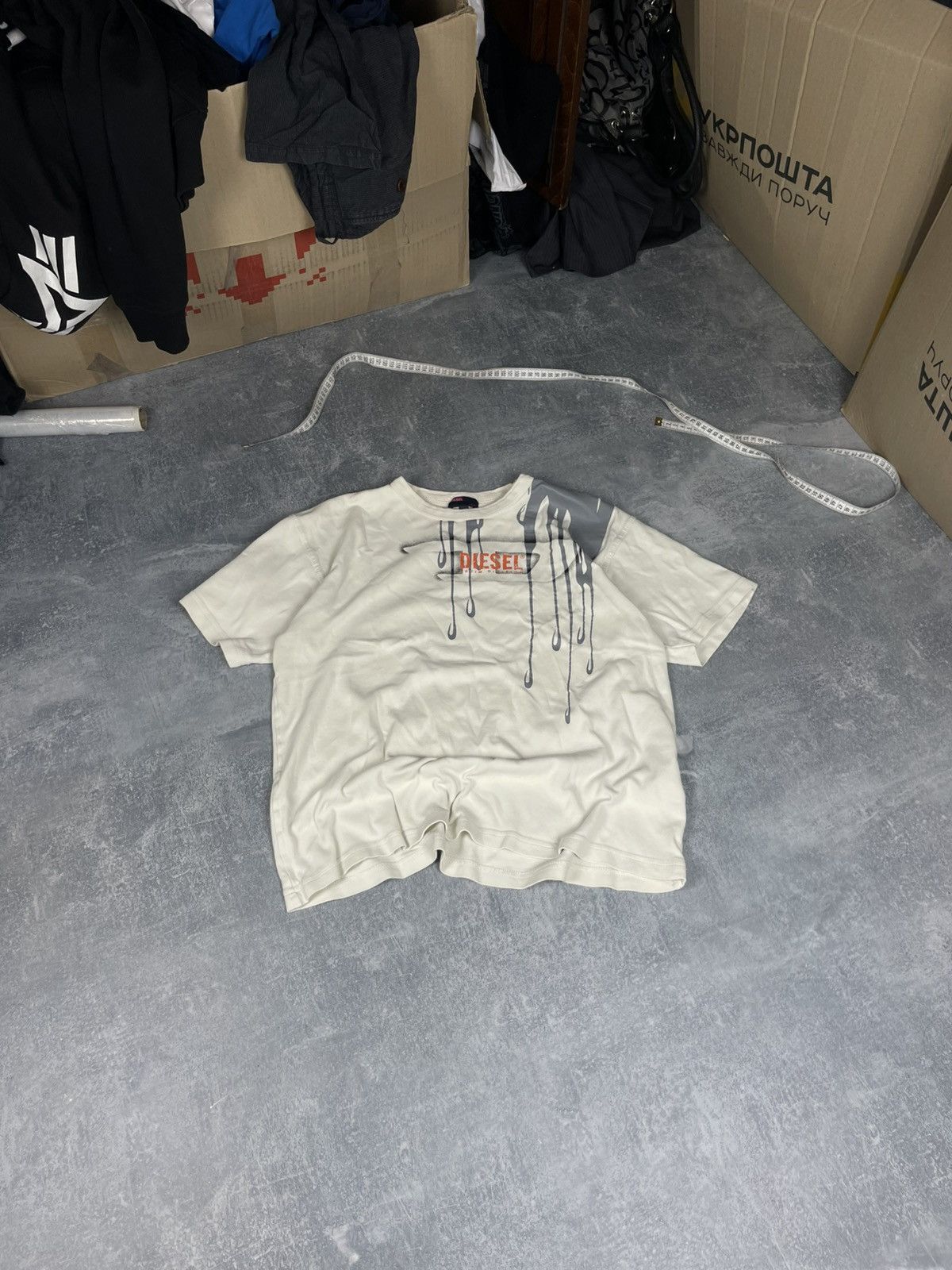Diesel Crazy Vintage Diesel tee / Diesel streetwear shirt Size US S / EU 44-46 / 1 - 2 Thumbnail