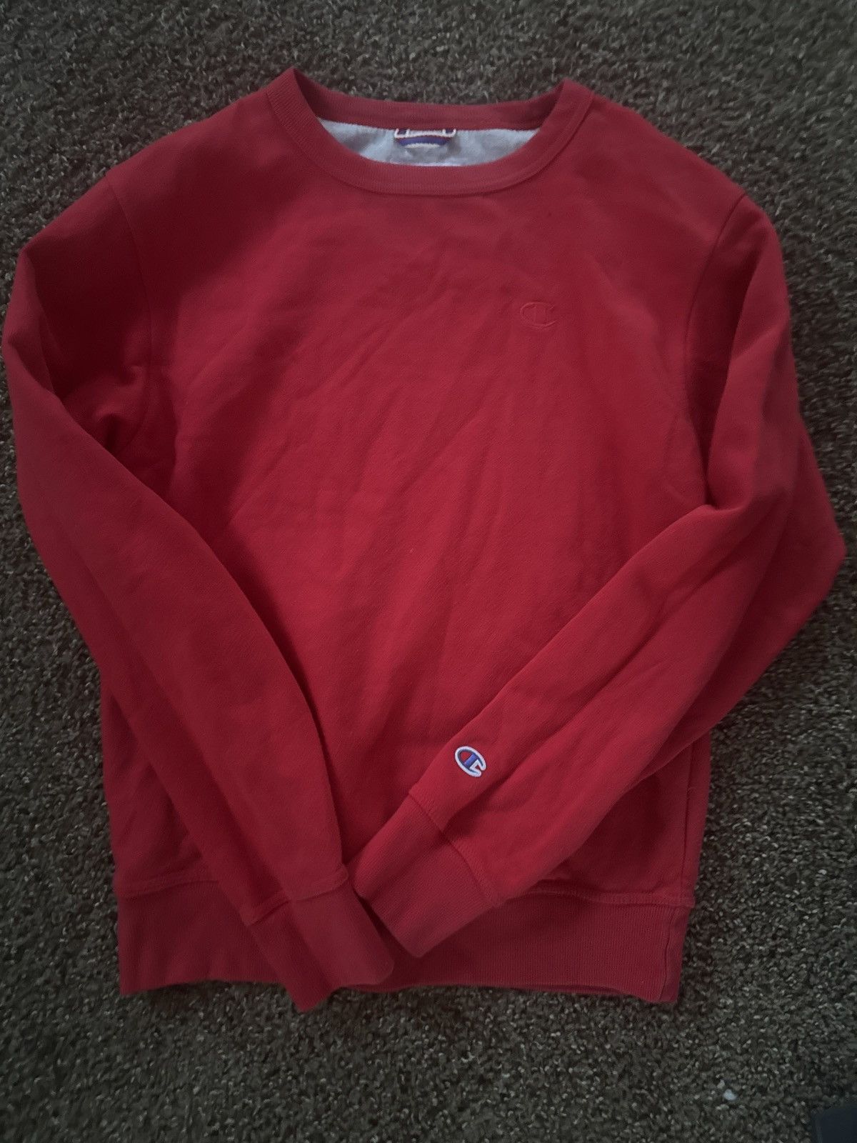 Champion Red Champion Crewneck Size US M / EU 48-50 / 2 - 1 Thumbnail