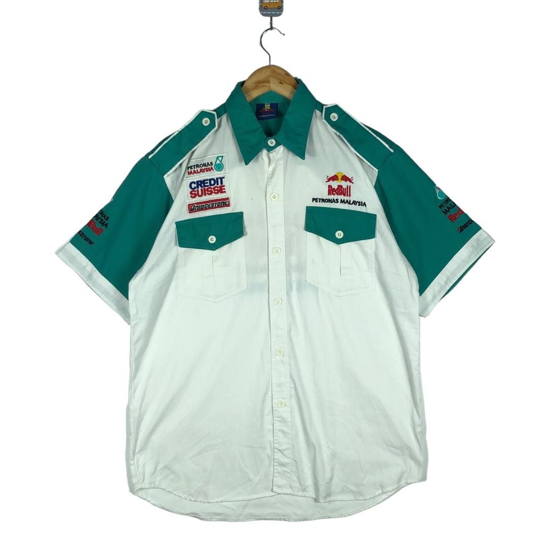 Red Bull × Vintage Vintage Red Bull Racing Men T-shirt Sauber Petronas Size US L / EU 52-54 / 3 - 1 Thumbnail