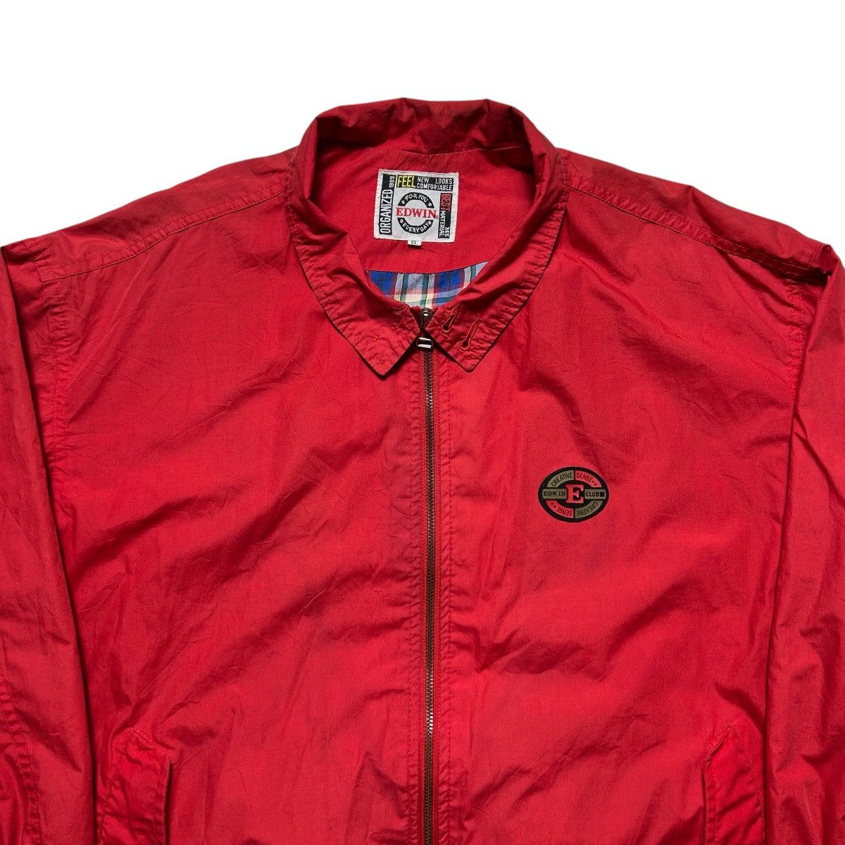 Edwin Vintage Edwin Logo Bomber Jacket Size US XL / EU 56 / 4 - 3 Thumbnail