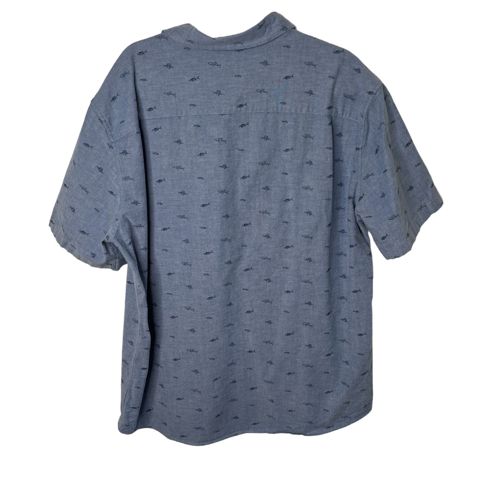 Other Hawker Rye Fish Button Down Stretch Oxford Slim XXL Tall Size US XXL / EU 58 / 5 - 2 Thumbnail
