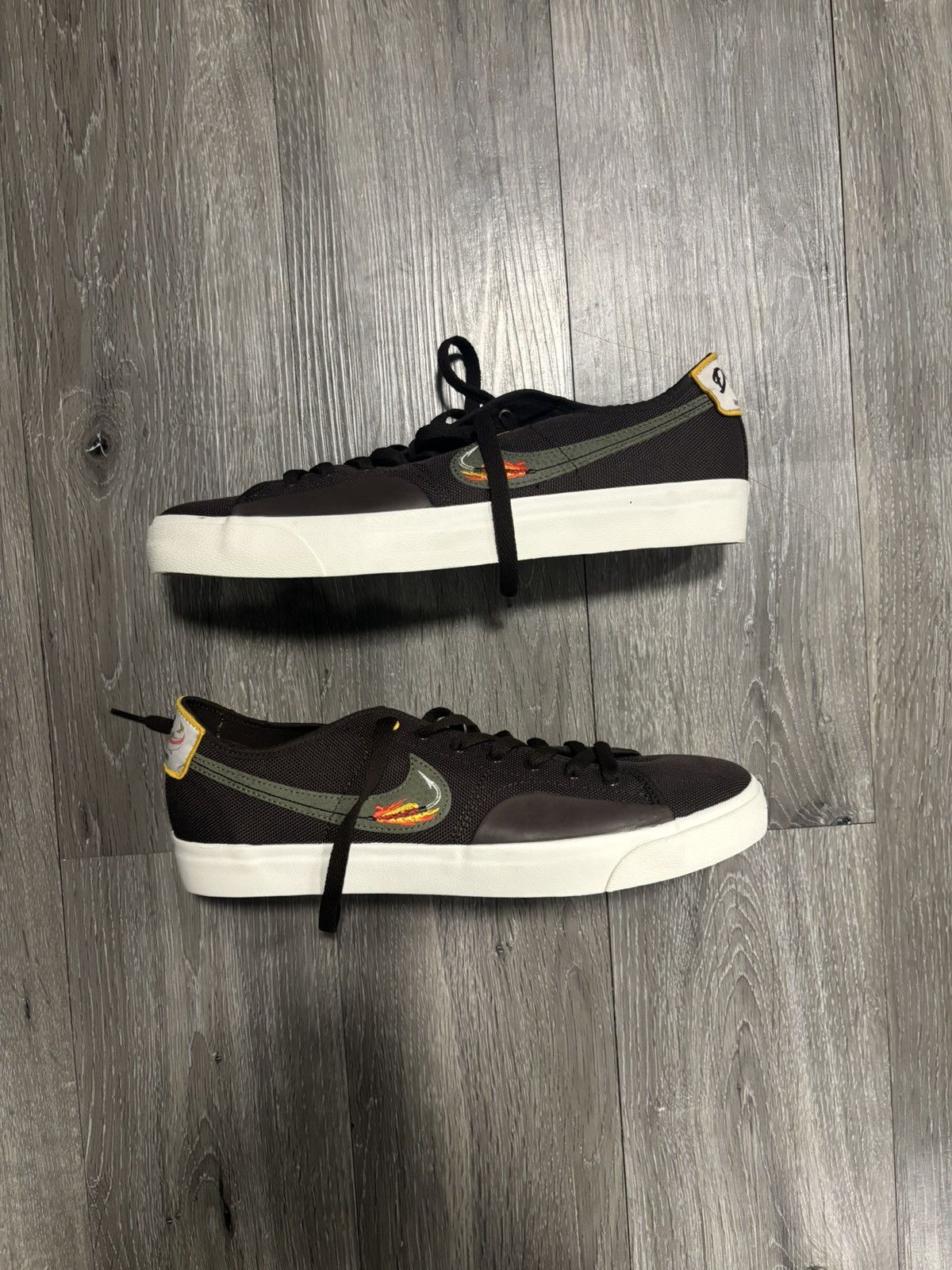 Nike Daan Van Der Linden X Nike Blzr Crt SB Baroque Brn CZ5605200 Size US 11 / EU 44 - 1 Thumbnail