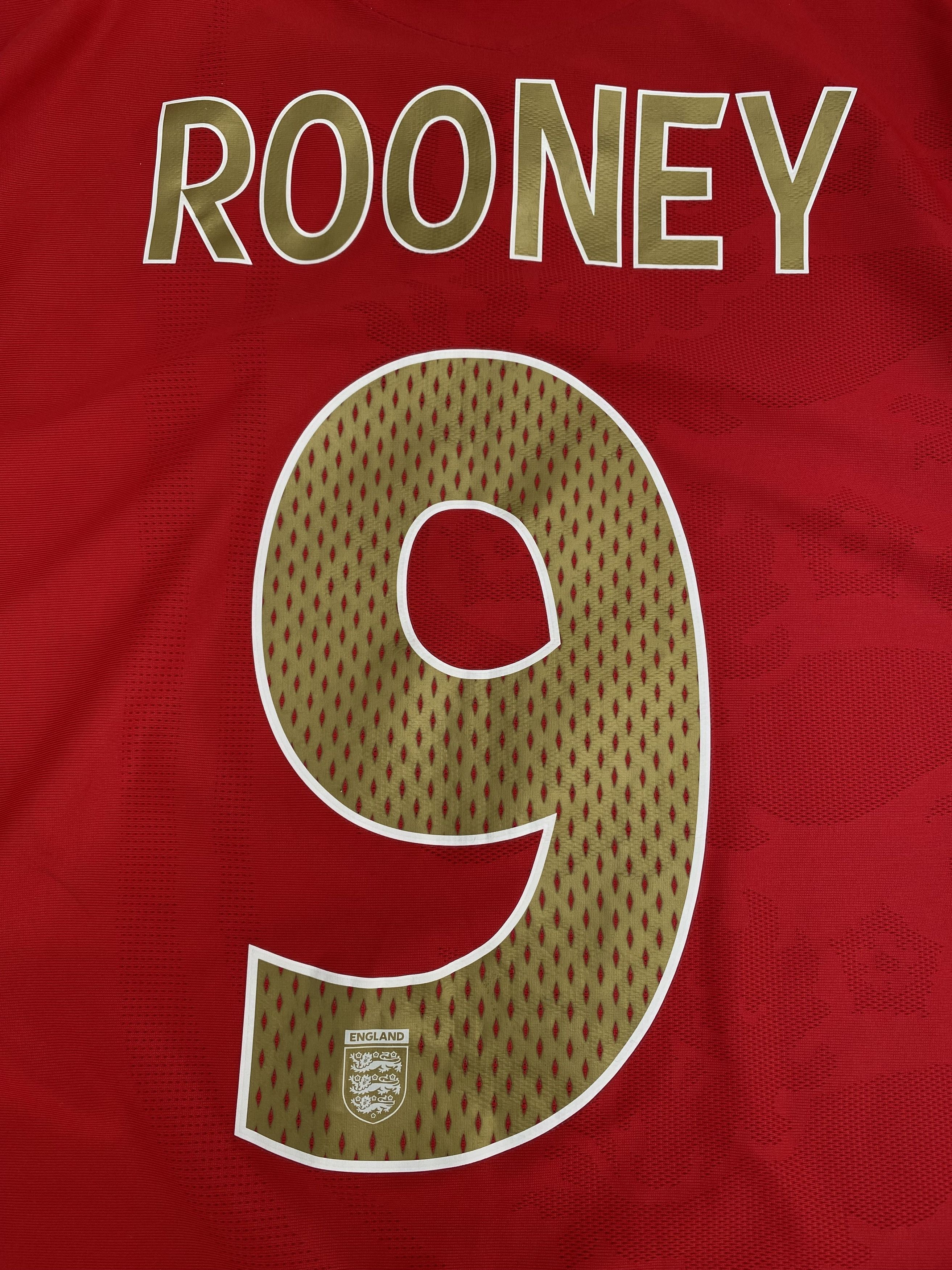 Umbro × Vintage Vinatge 00s Umbro England Rooney Soccer Jersey 9 Size US XXL / EU 58 / 5 - 8 Thumbnail