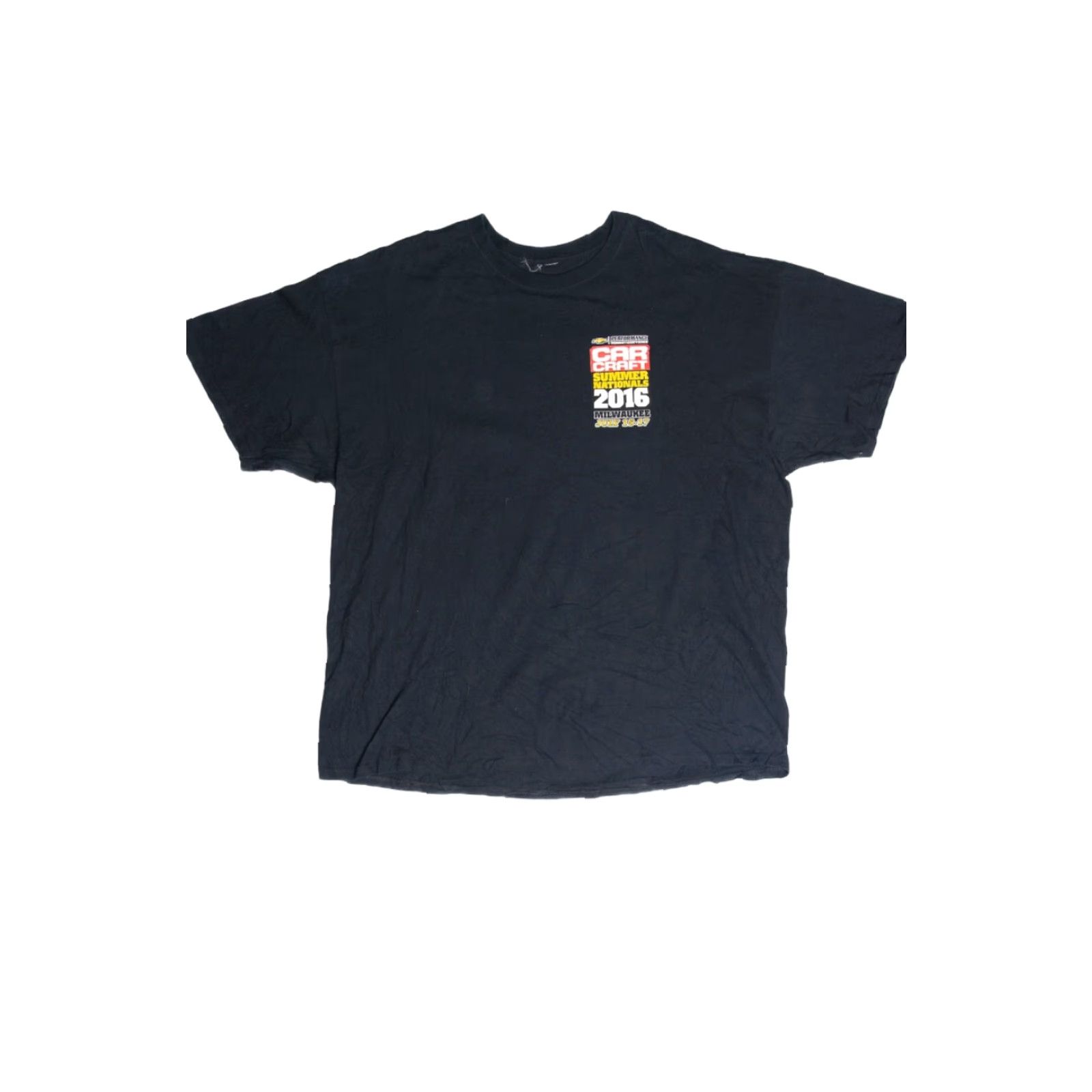 Vintage VINTAGE Car Craft Summer Nationals 2016 Milwaukee T-Shirt XL Black Size US XL / EU 56 / 4 - 2 Thumbnail