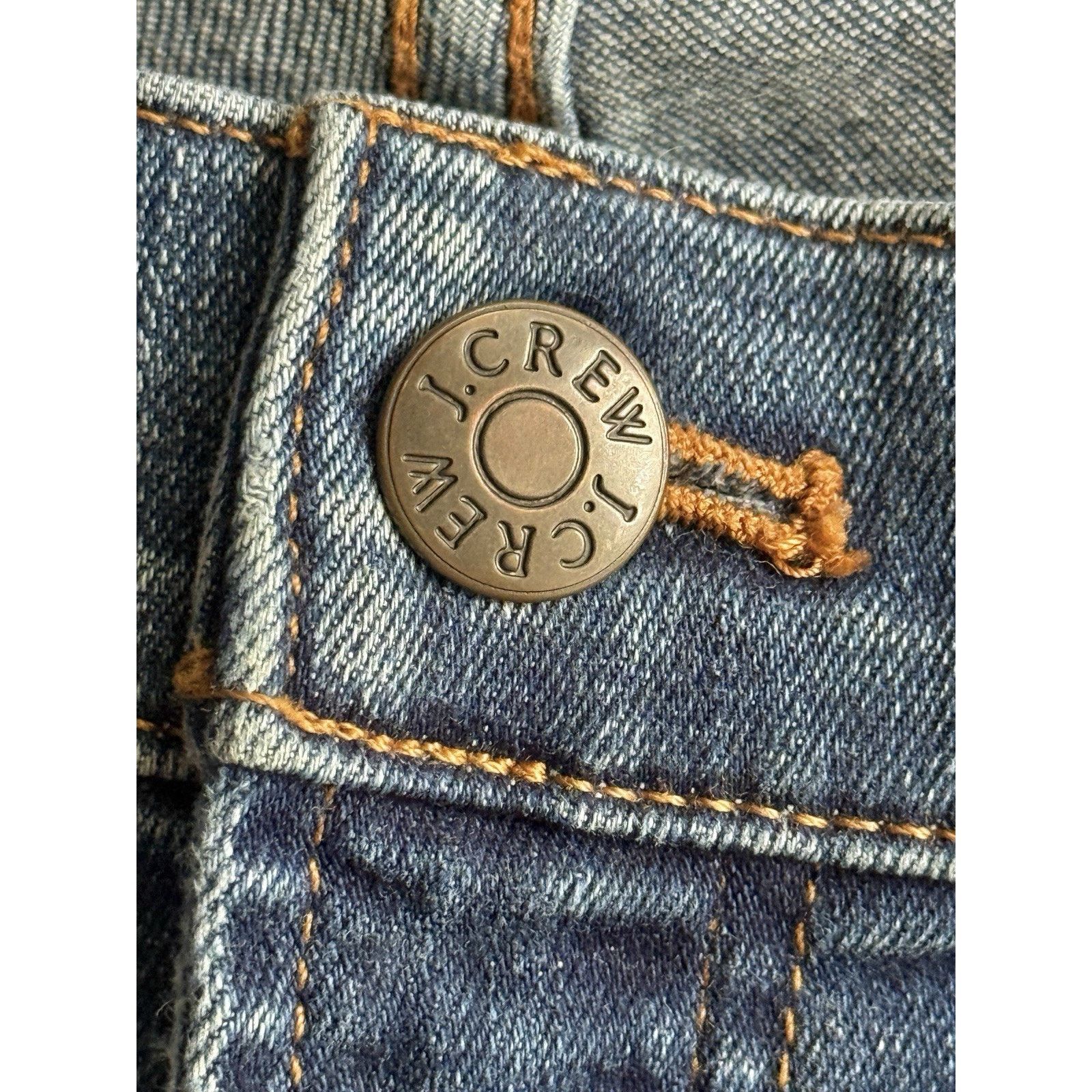 J.Crew J Crew Slim Fit Men's Dark Wash Blue Denim Jeans Pants W32 Size US 32 / EU 48 - 3 Thumbnail