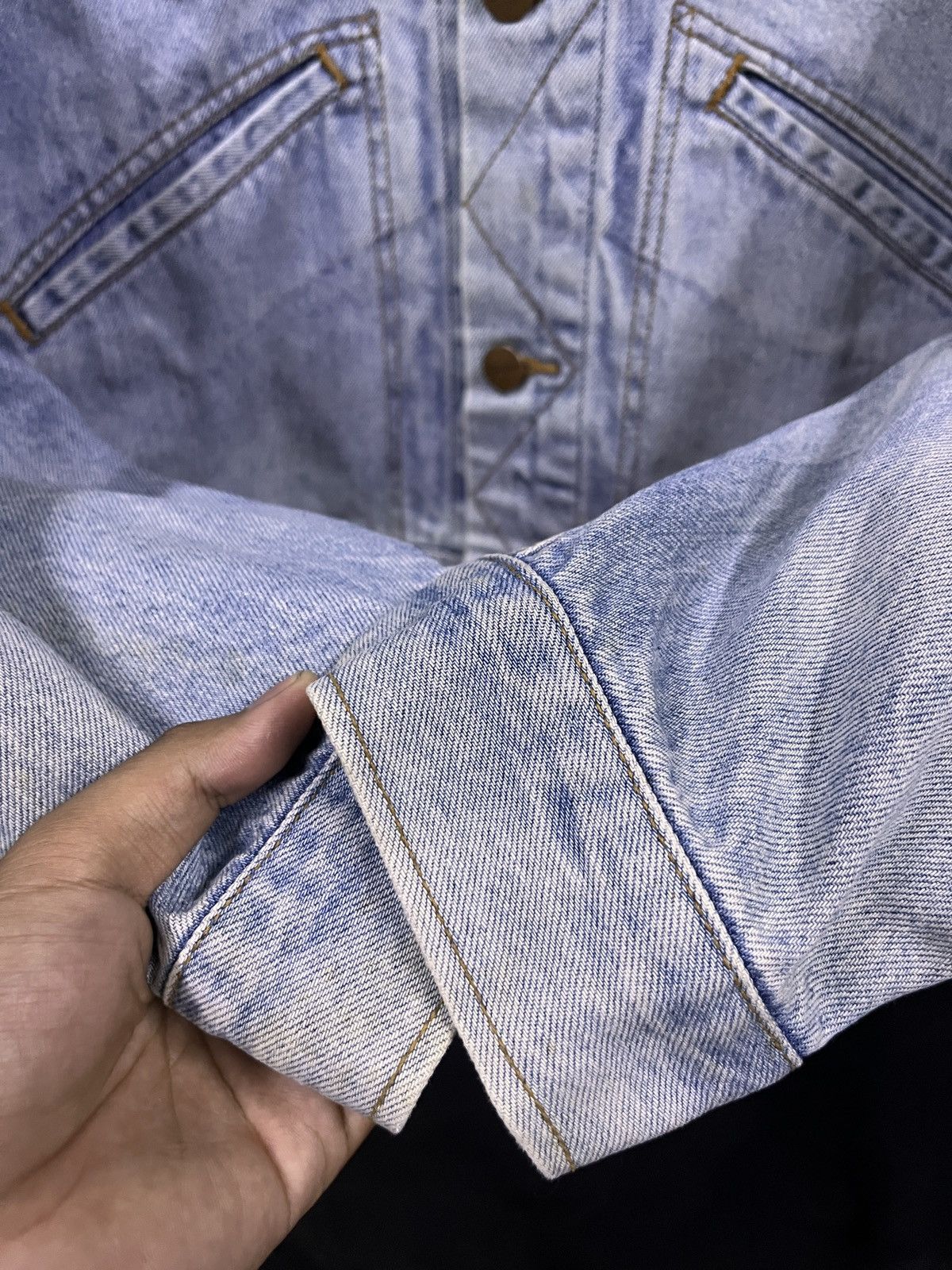 Wrangler VINTAGE 90s WRANGLER DENIM JACKET Size US L / EU 52-54 / 3 - 8 Thumbnail