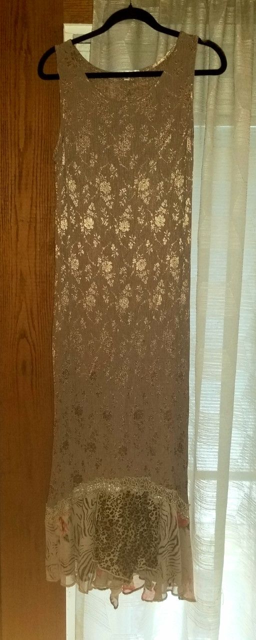 SPENCER BADU vintage Spencer Alexis maxi dress Size XL / US 12-14 / IT 48-50 - 1 Thumbnail