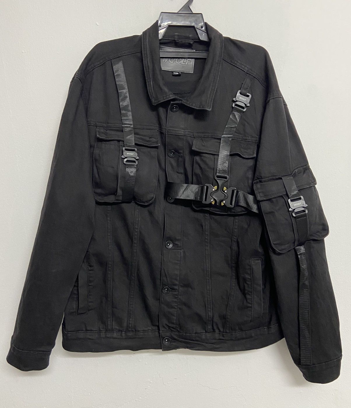 Woolf Woolf Jeans denim bondage Jacket Size US XL / EU 56 / 4 - 5 Thumbnail