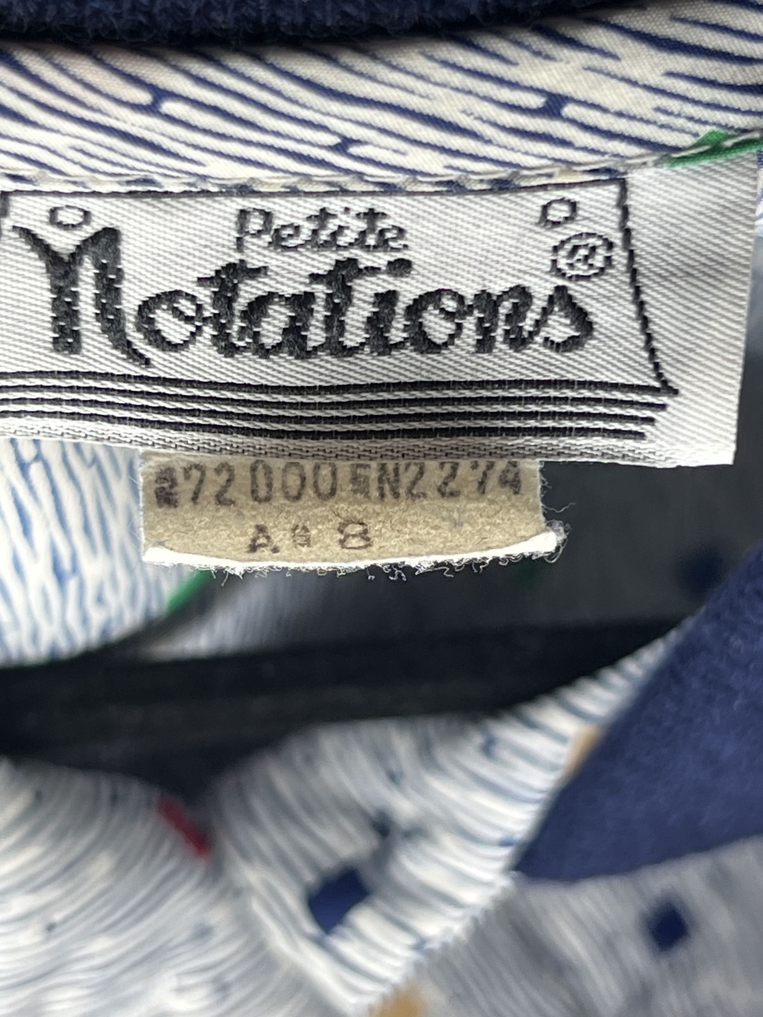 Other × Vintage Vintage 90's Petite Notations Geometric Patterned Blouse Size M / US 6-8 / IT 42-44 - 3 Thumbnail
