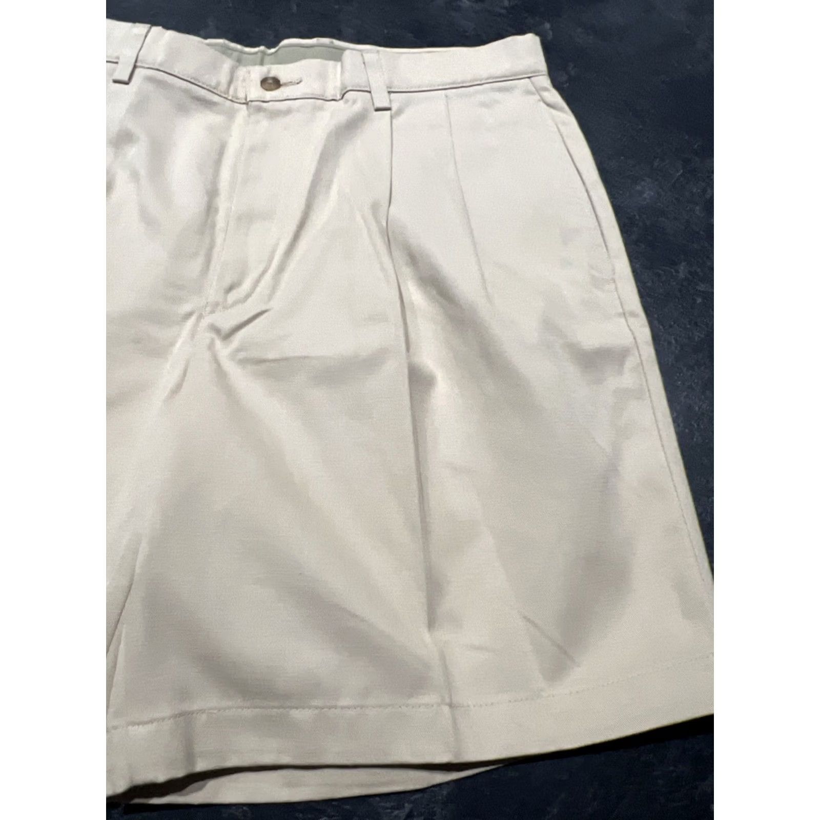 Savane Savane Mens Bermuda Shorts Khaki 36 Hiking Pockets 100% Cotton Relaxed Regular Size Khaki Summers Men Size US 36 / EU 52 - 3 Thumbnail
