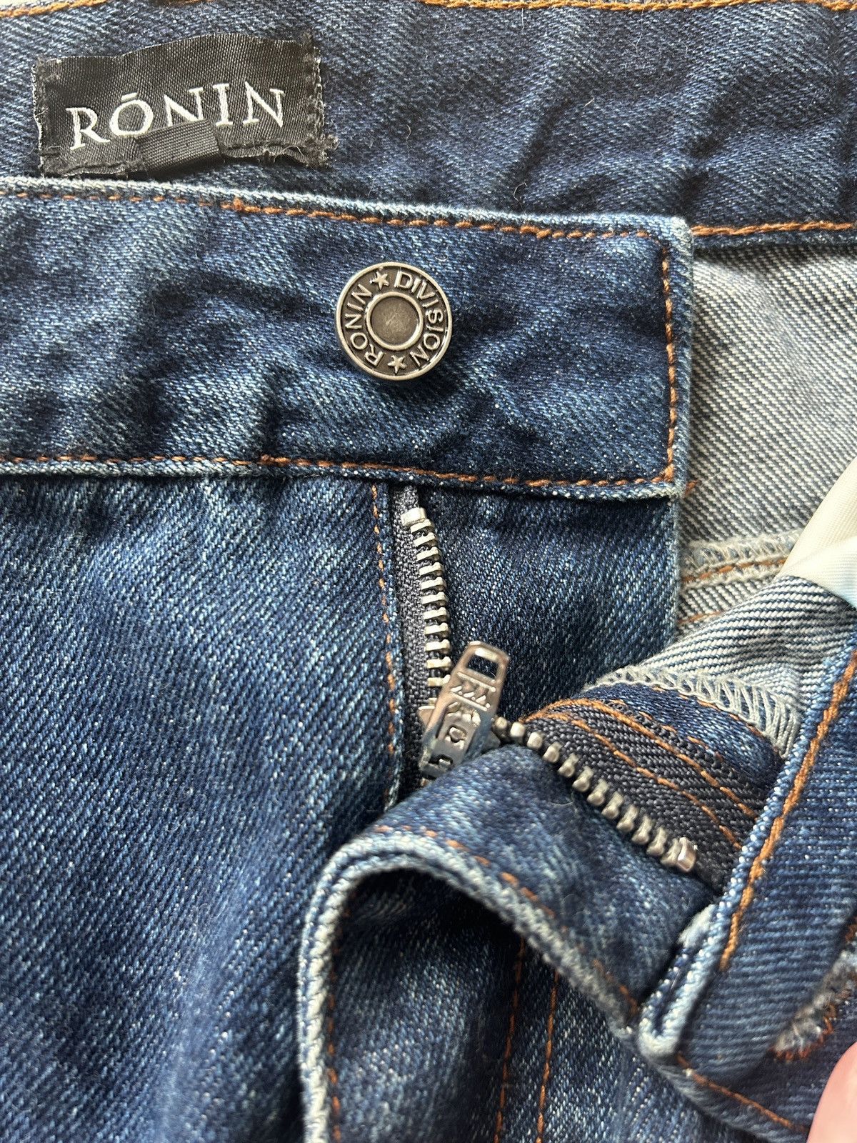 Ronin Division Ronin Division flower embroidery baggy denim F/W23 Size US 32 / EU 48 - 6 Thumbnail
