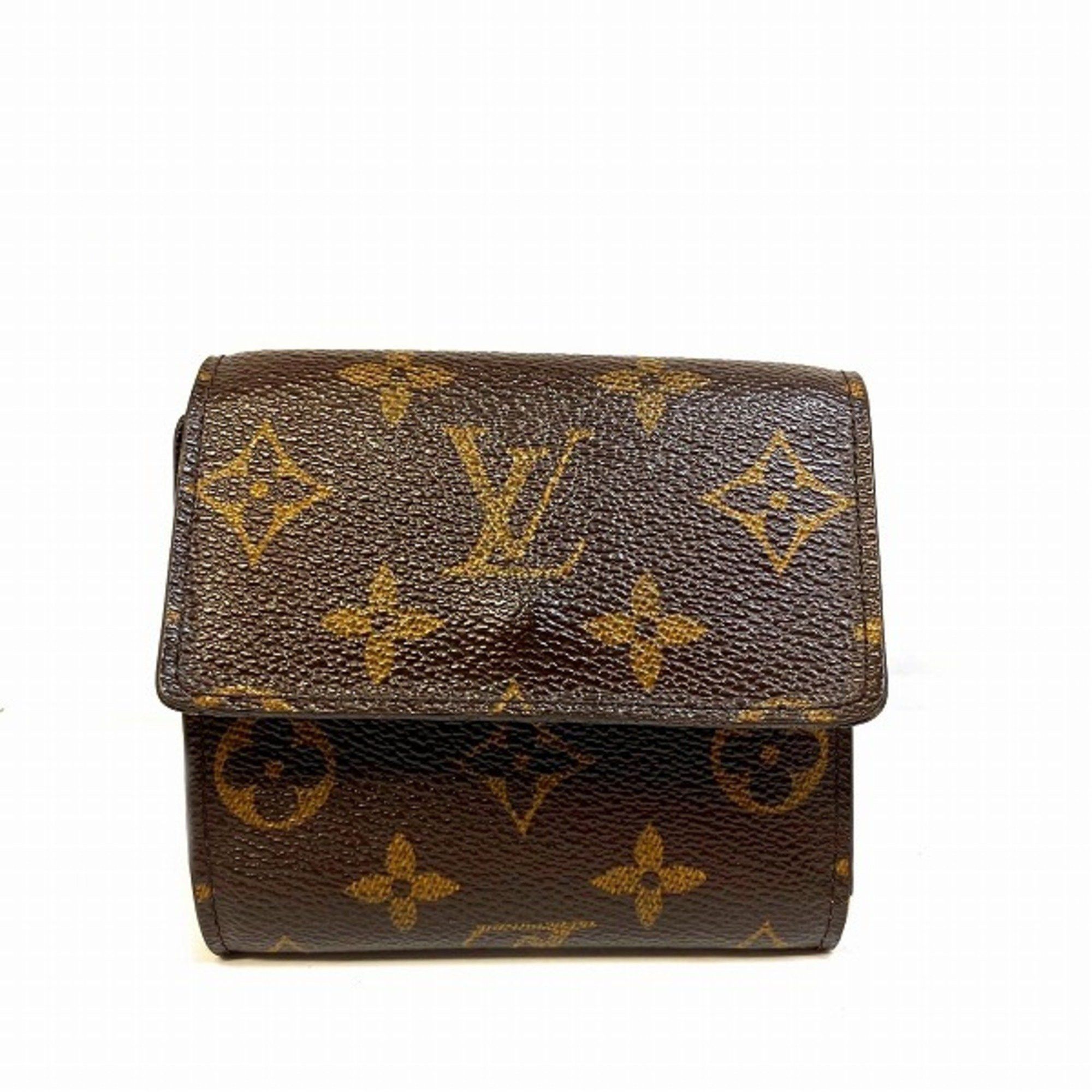 image of Louis Vuitton Monogram Portomone Bier Cult Credit M61652 Wallet Bifold Men's Women's in Brown