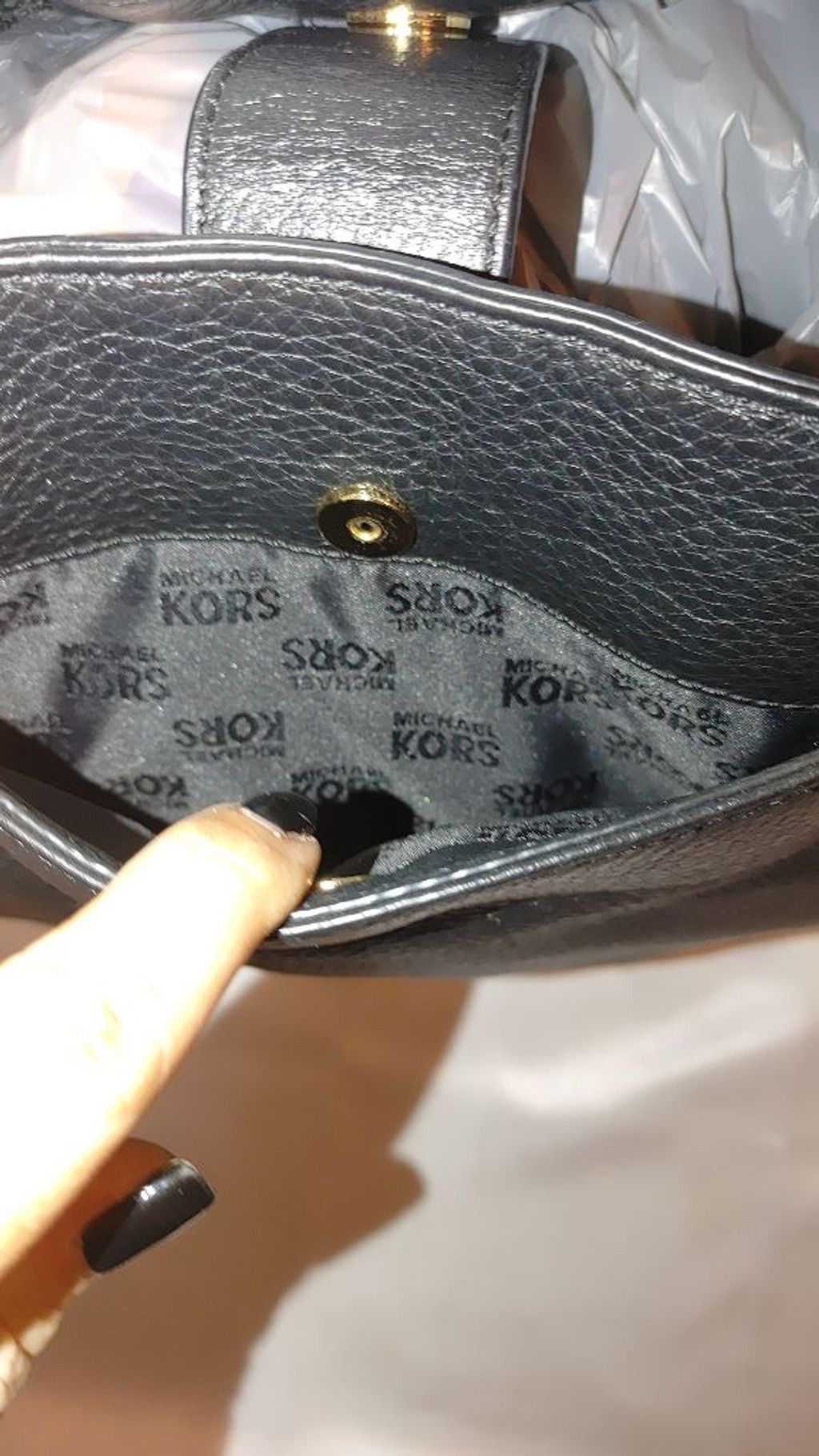 Michael Kors Michael Kors Fulton Pebbled Leather Bag Size ONE SIZE - 5 Thumbnail