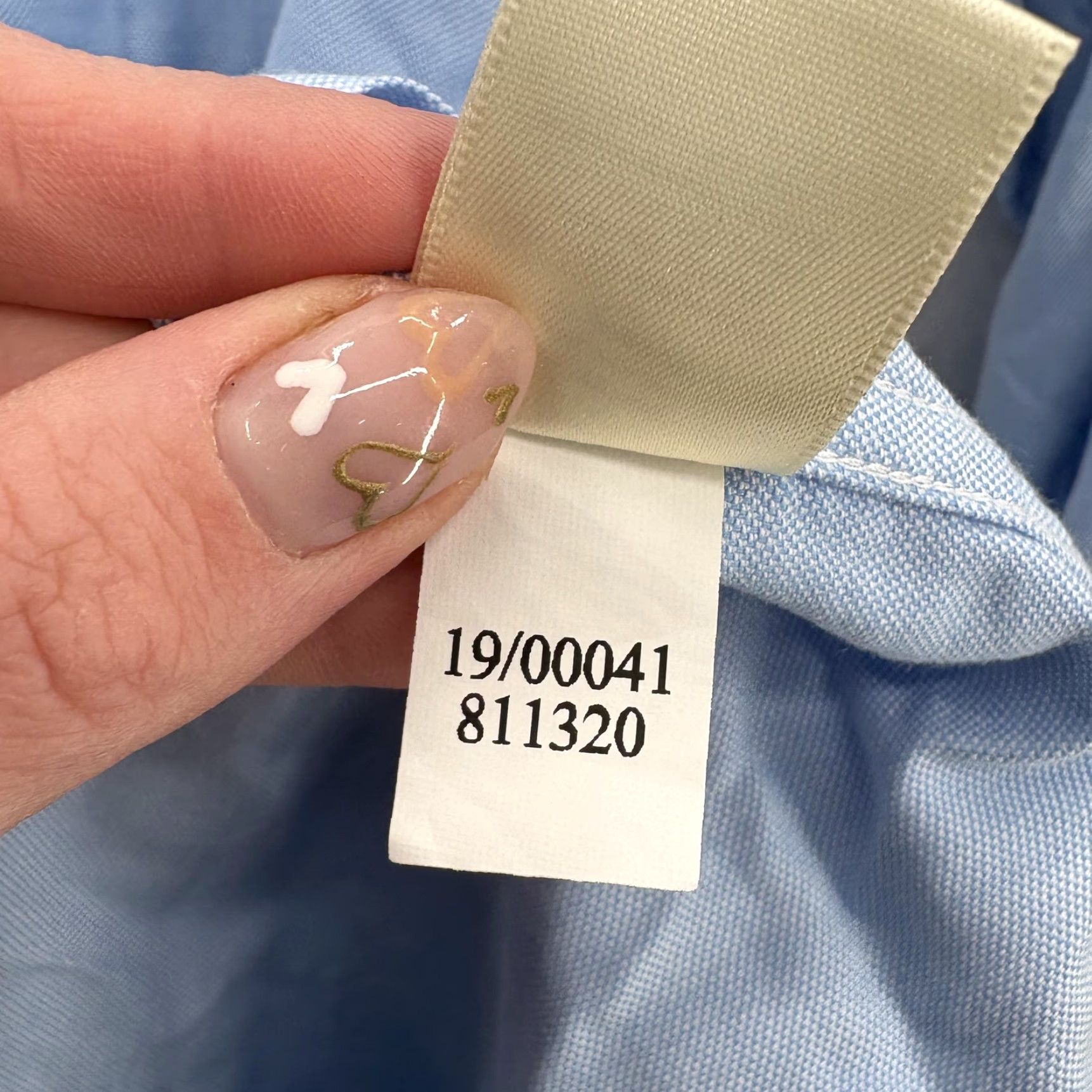 Vintage Onward Reserve Shirt Mens Large Blue Oxford Classic Fit Stretch Button Front Size US L / EU 52-54 / 3 - 6 Thumbnail