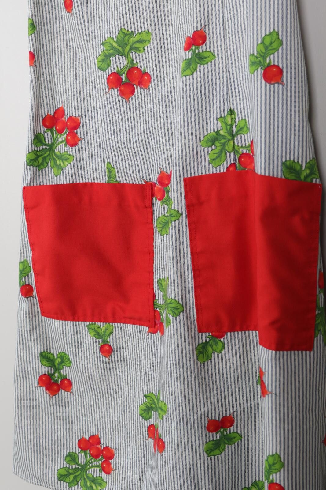 Other 90's Radish Pinstripe Midi Dress Size XL / US 12-14 / IT 48-50 - 3 Thumbnail
