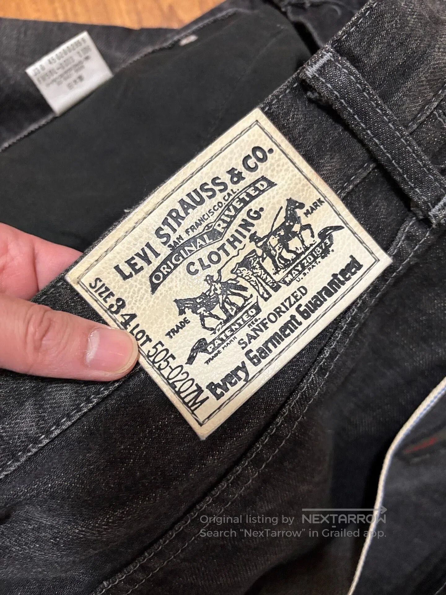 Levi's LEVIS FENOM 505 Heavy Washed Jeans. Size US 28 / EU 44 - 8 Thumbnail