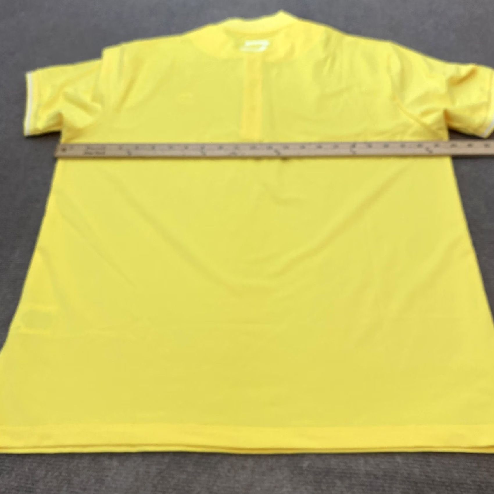 Vintage Druids Polo Shirt Mens XL Performance Golf Stretch Lightweight Top Yellow Size US XL / EU 56 / 4 - 6 Thumbnail