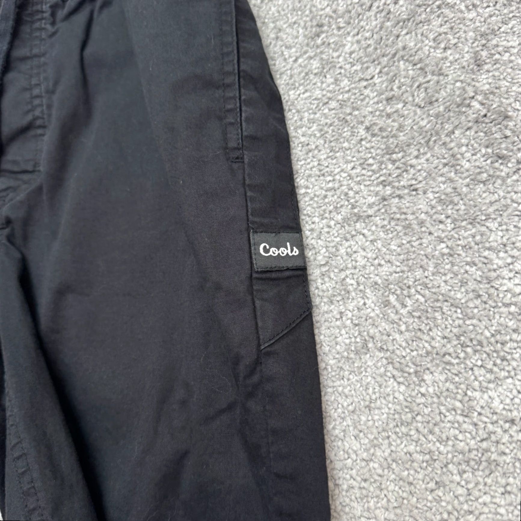 Barney Cools VINTAGE Barney Cools Jogger Pants Men 30 Black Cotton Spandex Tapered Leg Casual Sportswear Size US 30 / EU 46 - 3 Thumbnail