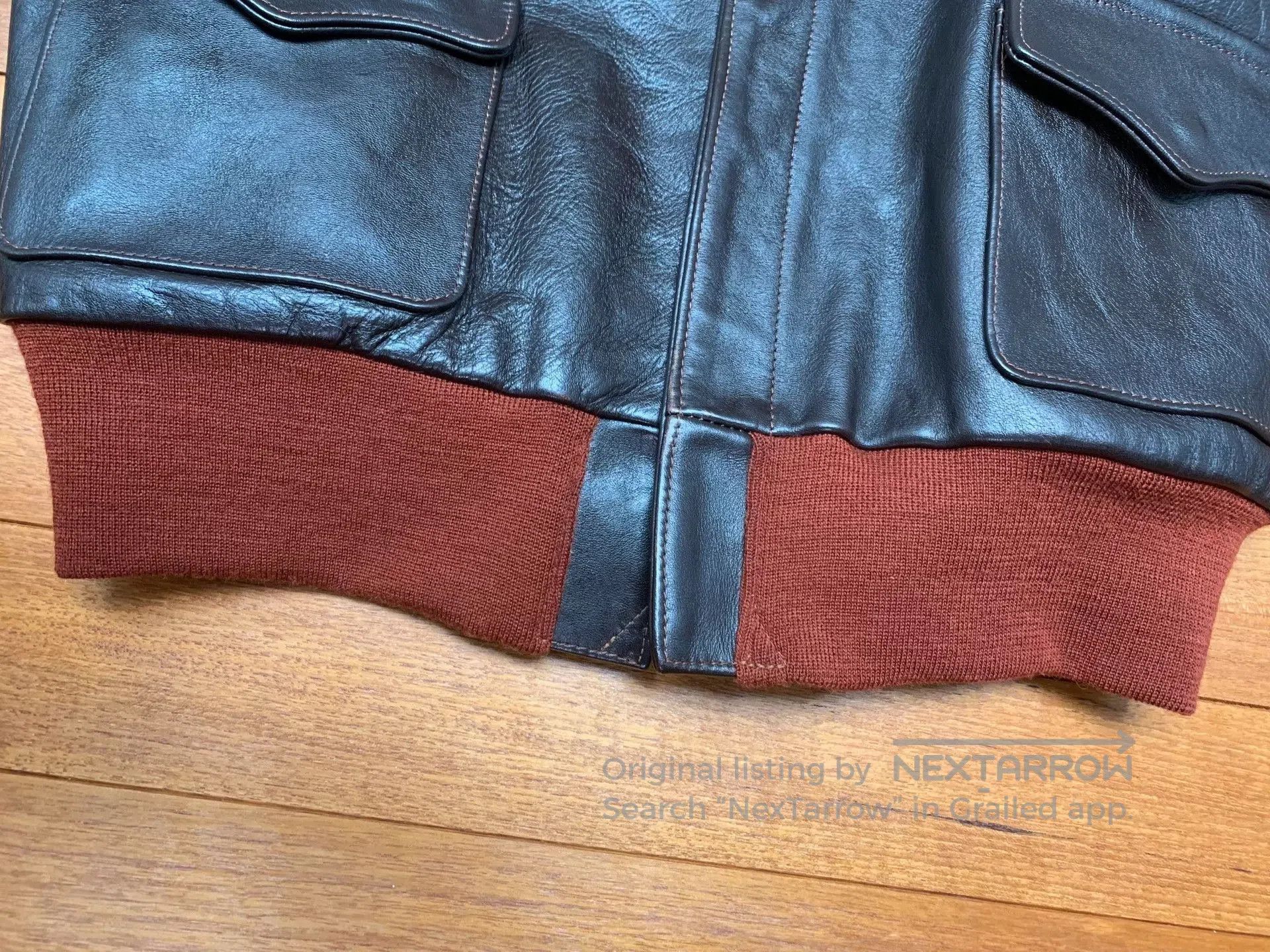 Japanese Brand THE FEW 10th Anniv A-2 Horsehide Jacket. Size US XS / EU 42 / 0 - 6 Thumbnail