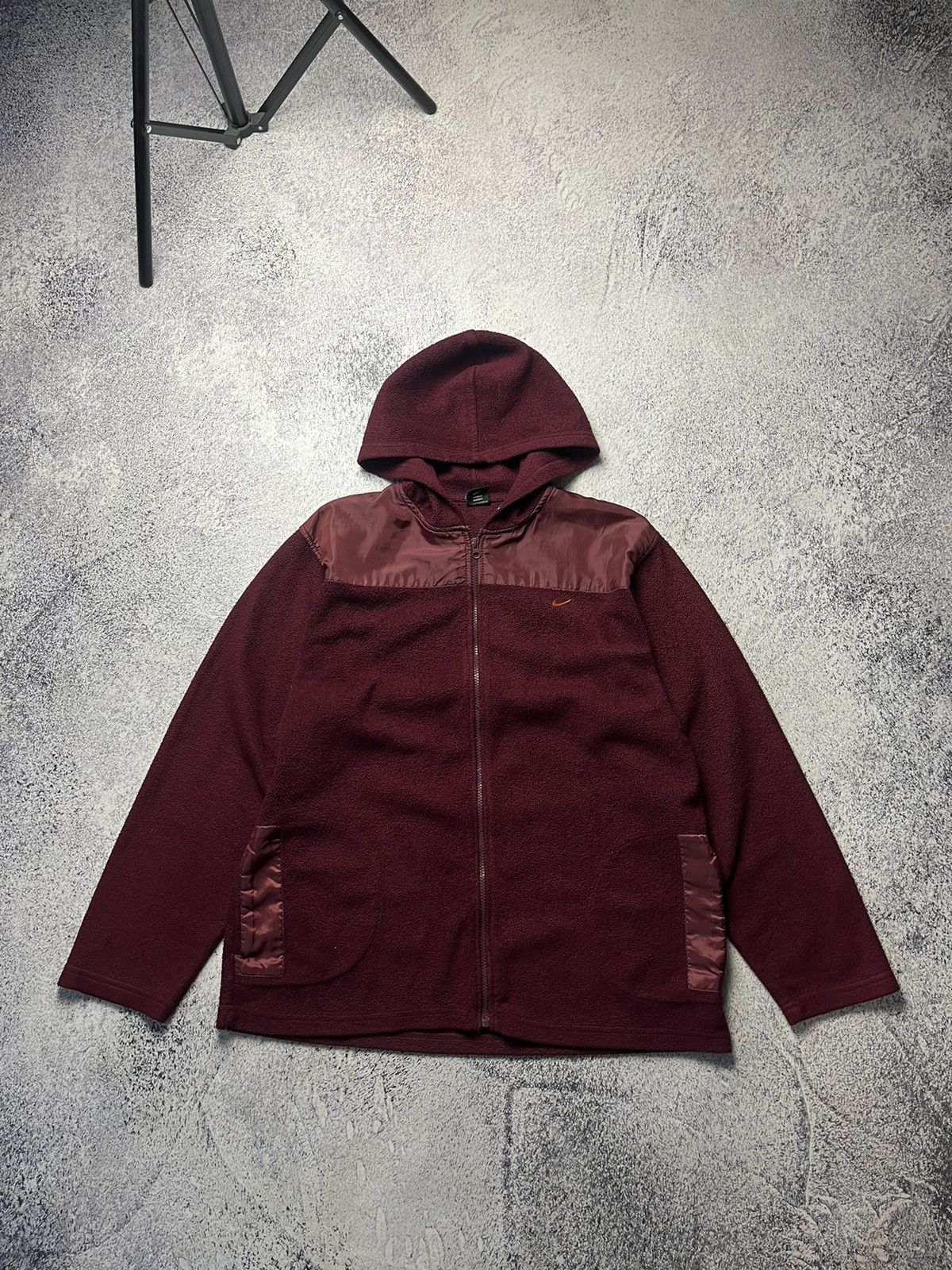 Nike Vintage Nike Fleece Hoodie Size XL Size US L / EU 52-54 / 3 - 1 Thumbnail