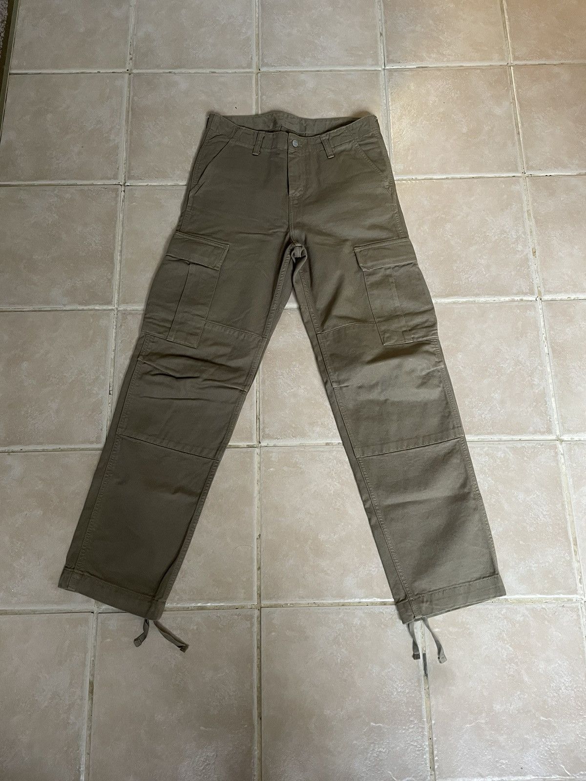 Carhartt Carhartt Wip Regular cargo pant - Twill Tanami Size US 29 - 2 Thumbnail