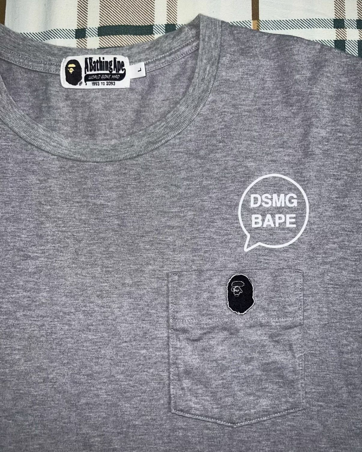 Bape BAPE OG Nigo era DSMG collaboration short-sleeve tee Size US L / EU 52-54 / 3 - 2 Thumbnail