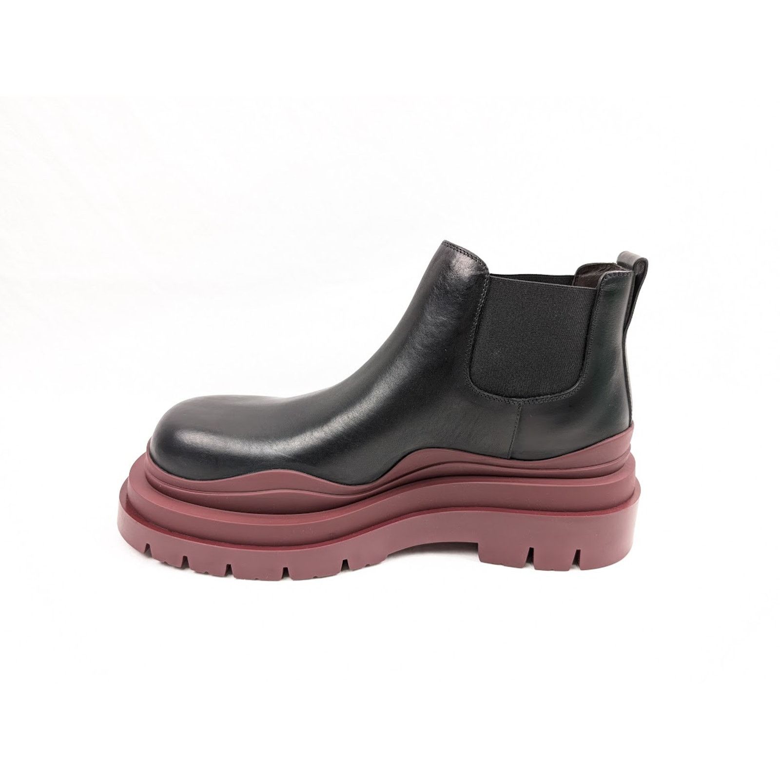 Bottega Veneta o1rshd1 Military Calf Tire Boots in Black Size US 10.5 / EU 43-44 - 8 Thumbnail