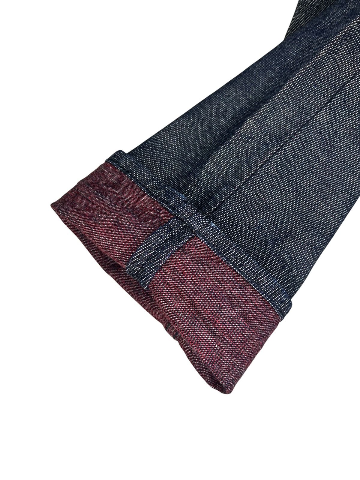 Dior KVA Red Core Raw Denim Size US 28 / EU 44 - 8 Thumbnail