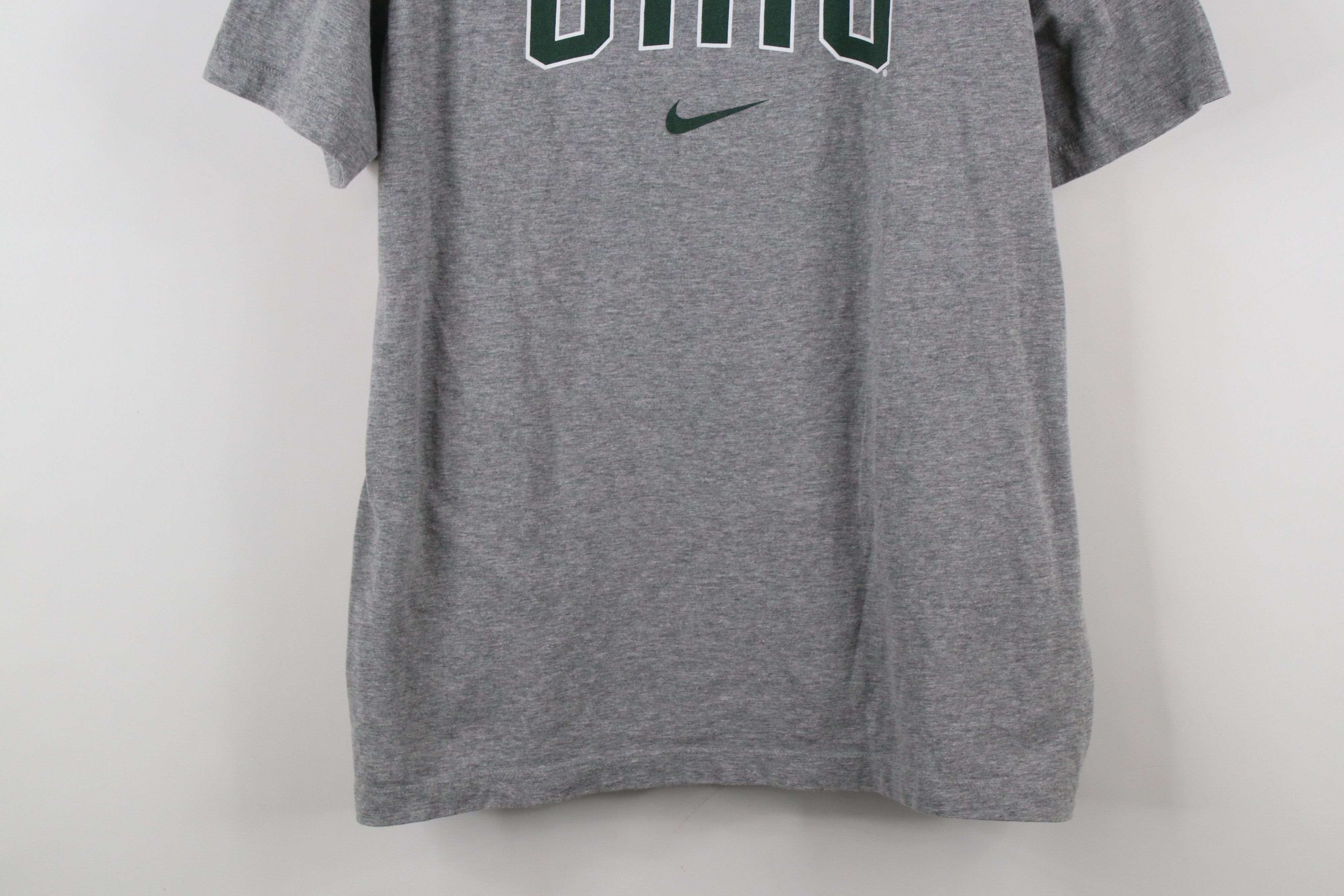 Nike × Vintage Vintage Y2K Nike Scott Center Swoosh Ohio University T-Shirt Size US L / EU 52-54 / 3 - 3 Thumbnail