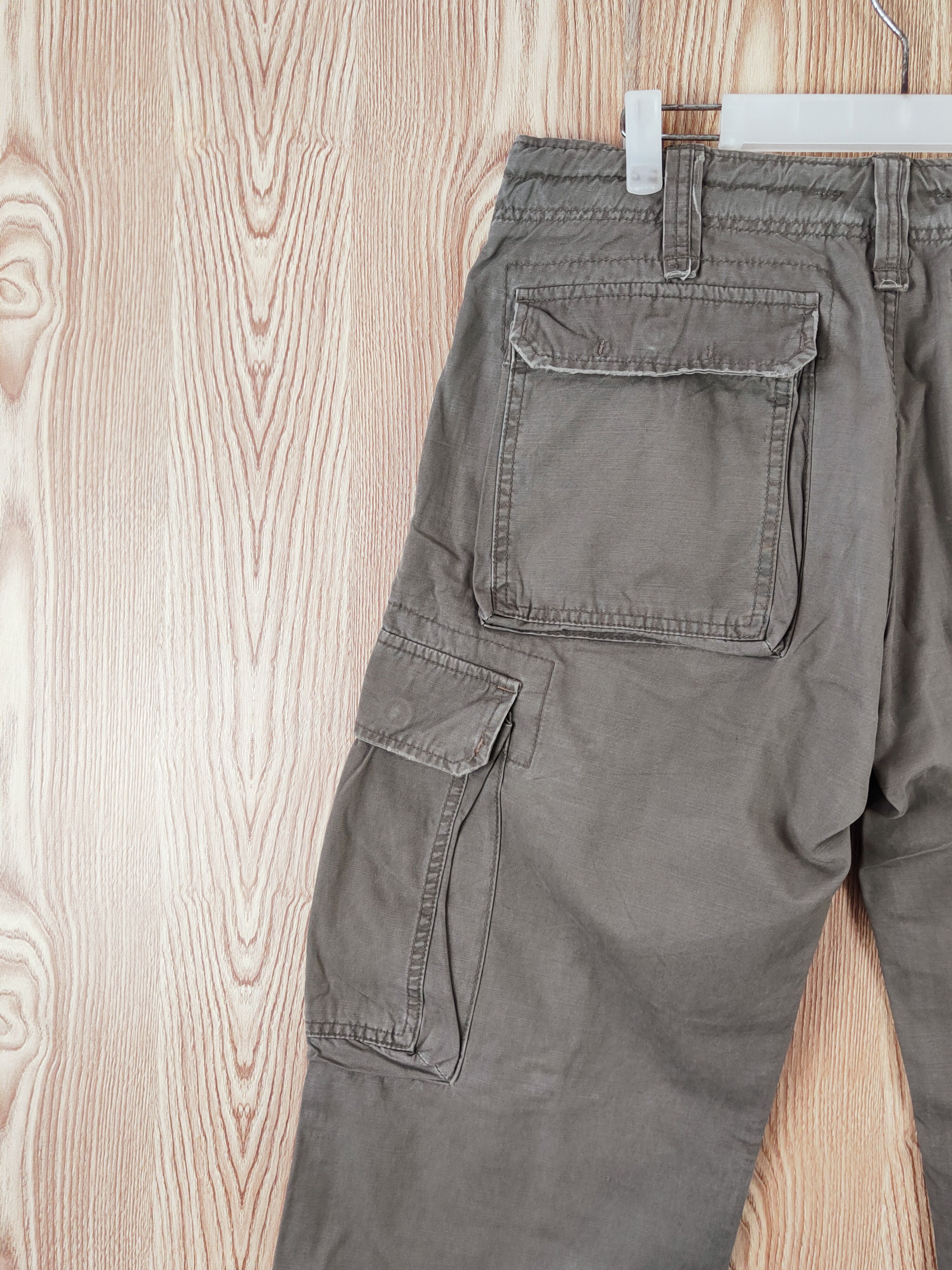 Alpha Industries Alpha Industries X Blow Olive Multipocket Cargo Pants #W896 Size US 32 / EU 48 - 9 Thumbnail
