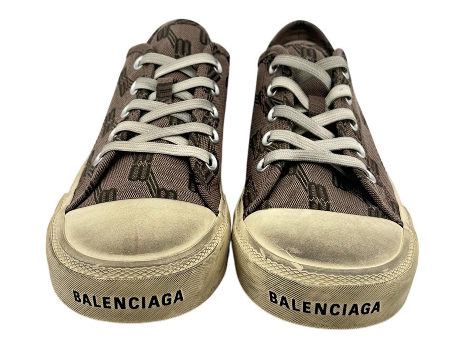 Balenciaga Balenciaga Paris Monogram Low Trainers 38 Used with Box Size US 8 / IT 38 - 3 Thumbnail