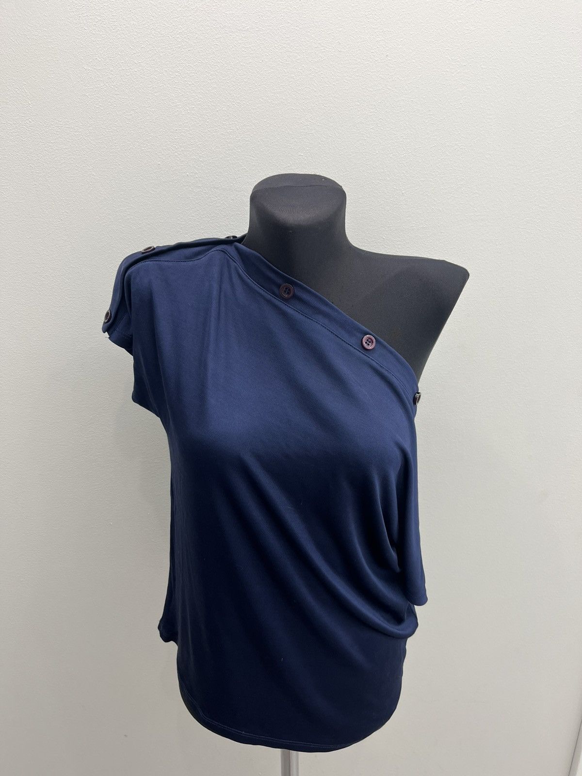Alexander McQueen Alexander McQueen MCQ Buttons Tee Blouse Size M / US 6-8 / IT 42-44 - 3 Thumbnail
