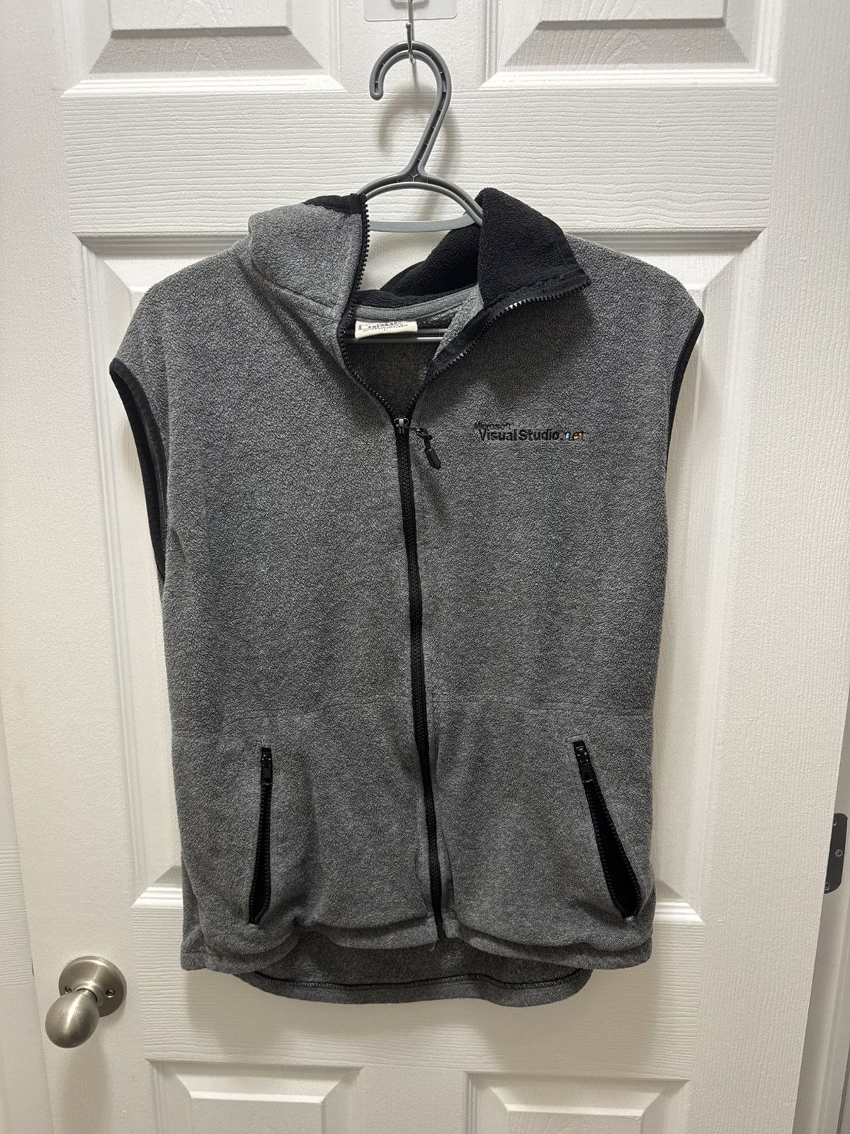 Microsoft Microsoft 1997 Visual Studios Vintage Developer Zipper Vest Size US L / EU 52-54 / 3 - 2 Thumbnail