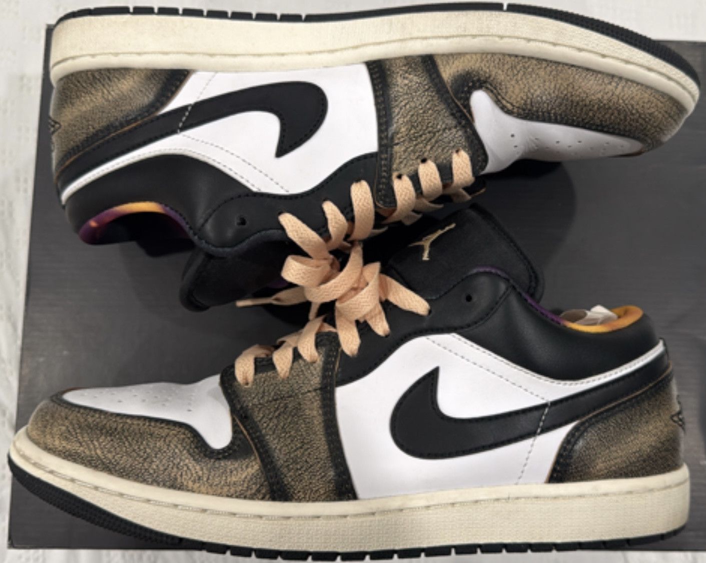 Jordan Brand Air Jordan 1 Low SE Wear Away Tan 2022 Size US 11 / EU 44 - 1 Thumbnail
