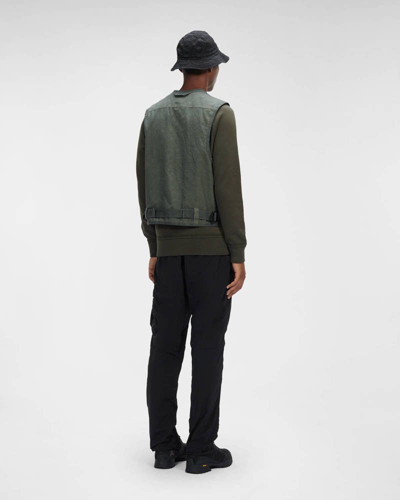 C.P. Company o1y1224 Vest in Military Green Size US M / EU 48-50 / 2 - 5 Thumbnail