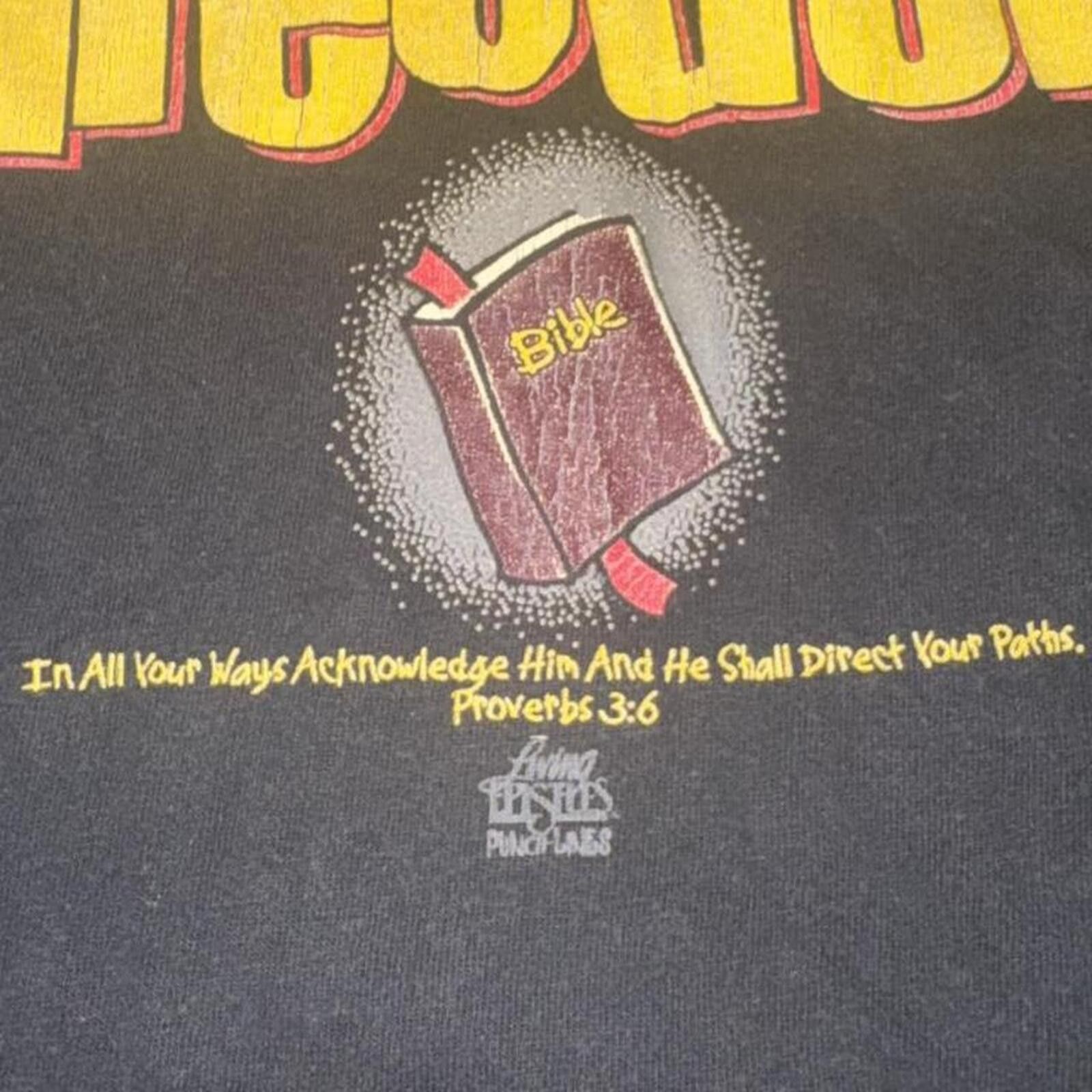 Vintage Vintage Jesus Christian Real Men Ask For Directions shirt Size US XXL / EU 58 / 5 - 3 Thumbnail