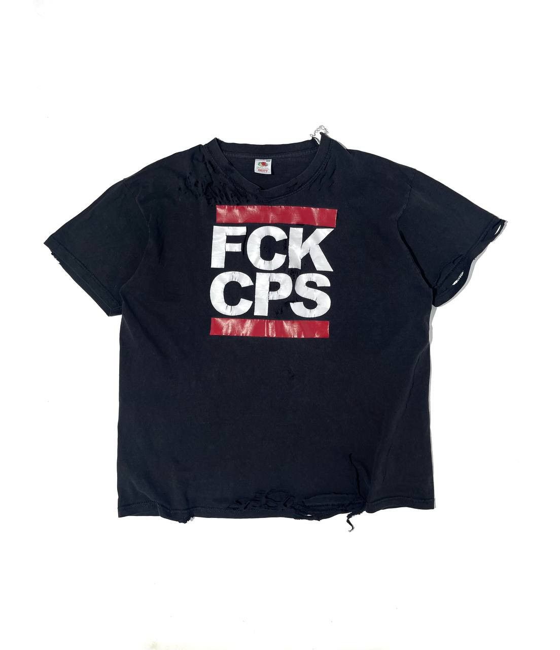 Vintage Vintage ACAB 1312 FCK CPS Fuck Cops Trashed Tee Size US XL / EU 56 / 4 - 2 Thumbnail