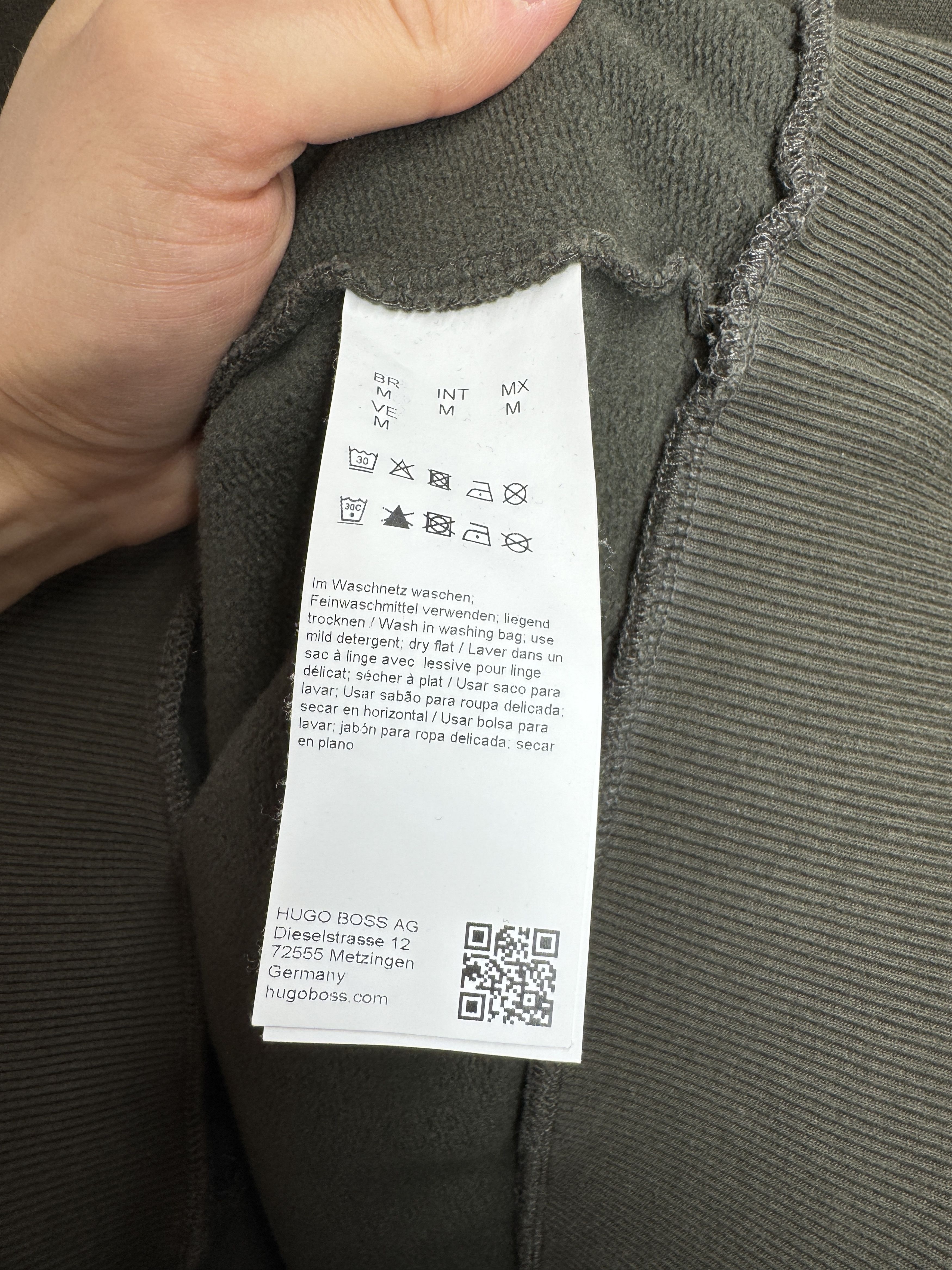 Hugo Boss Hugo Boss military sweater utility olive green M Size US M / EU 48-50 / 2 - 5 Thumbnail