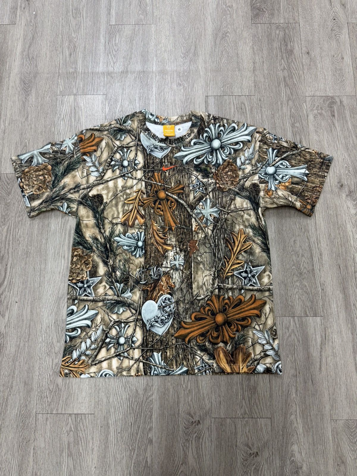 Chrome Hearts × Drake Chrome Hearts Drake Nocta Camo Tee Medium Size US M / EU 48-50 / 2 - 2 Thumbnail