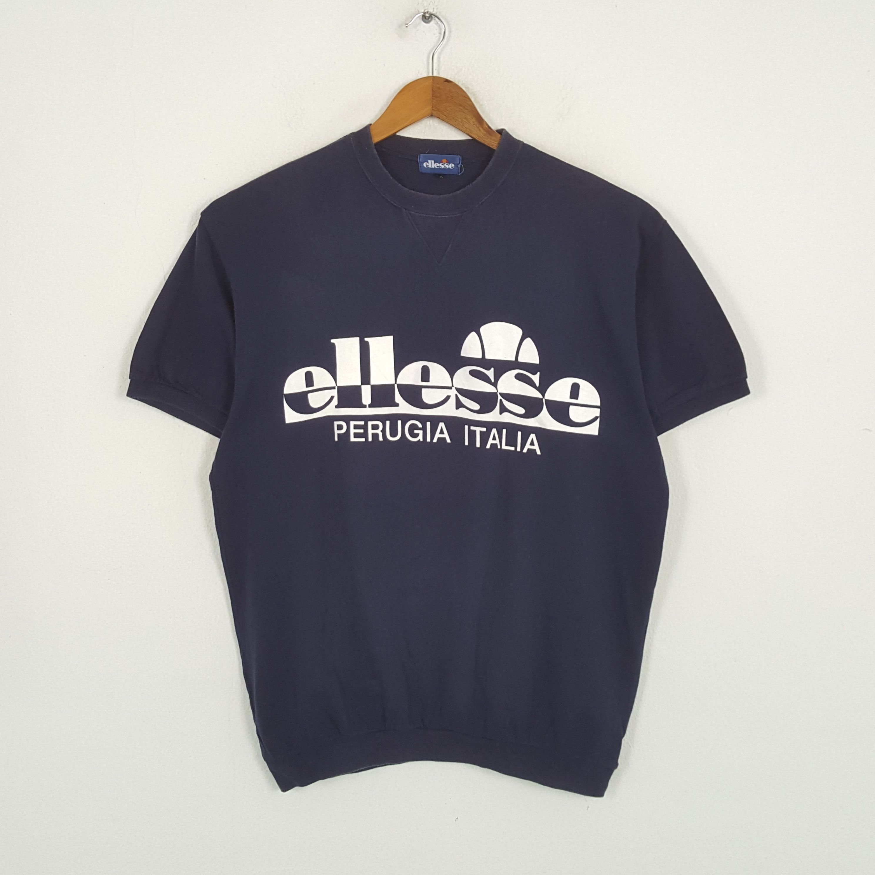 Ellesse × Vintage Vintage ELLESSE Italian Sportswear Brand Sweatshirt Size US L / EU 52-54 / 3 - 1 Thumbnail