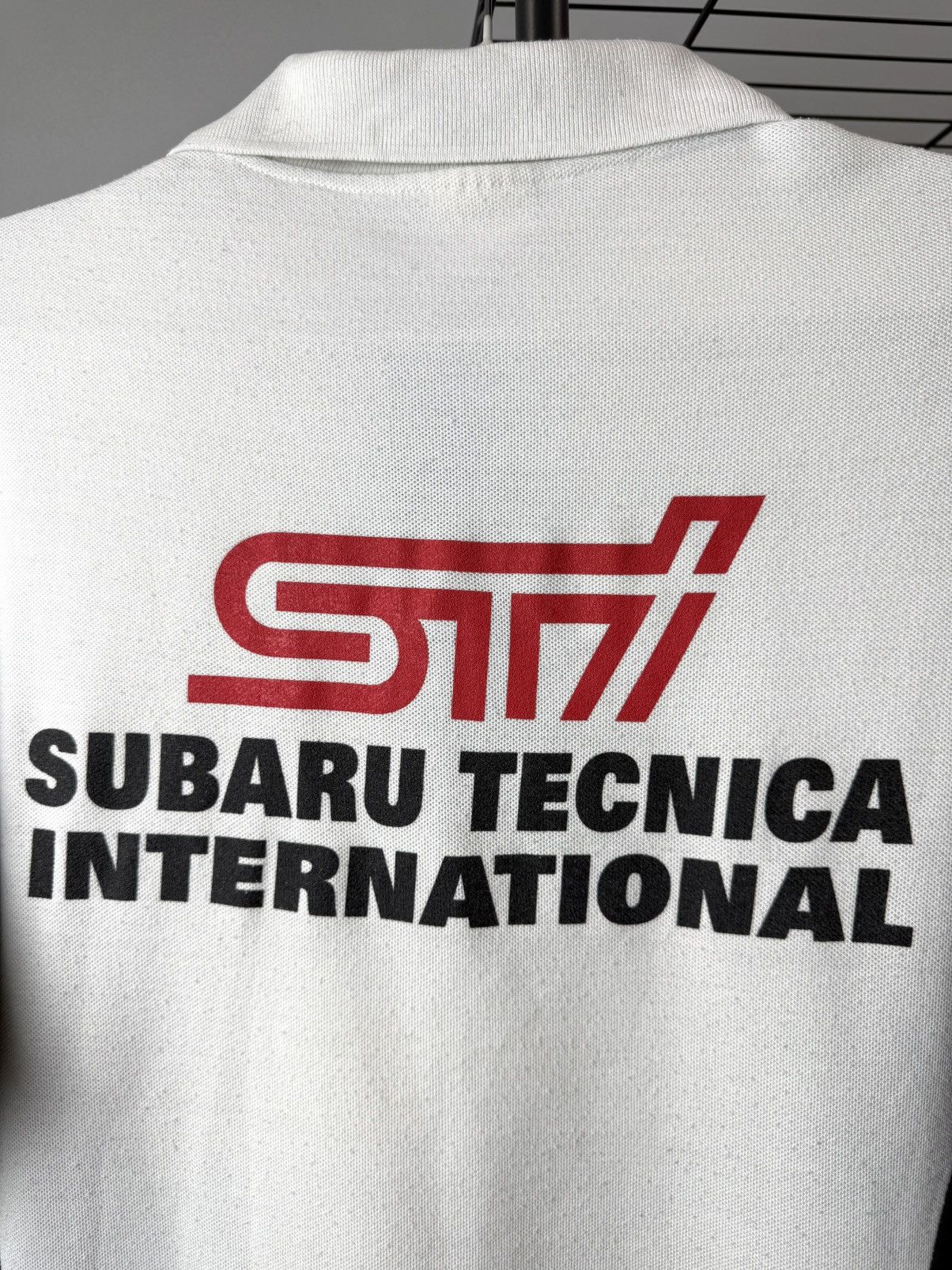 Vintage Vintage Subaru WRX STI Racing Polo T Shirt Rally Size US L / EU 52-54 / 3 - 7 Thumbnail