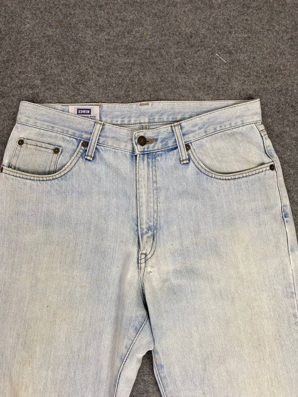 Edwin vintage edwin lightwash denim Size US 33 - 8 Thumbnail