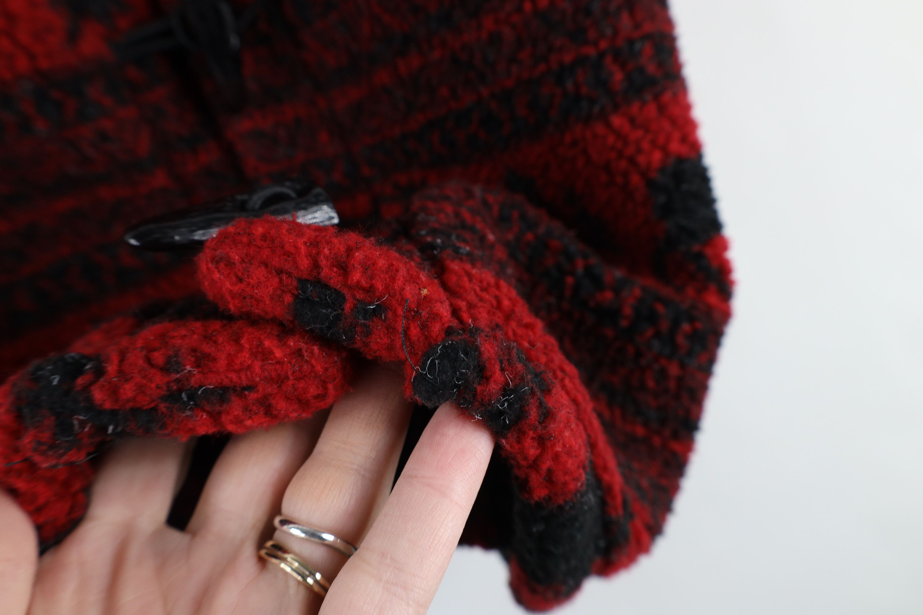 Vintage × Woolrich Woolen Mills Vintage 90s Woolrich Toggle Button Moose Tree Vest Jacket Size L / US 10 / IT 46 - 7 Thumbnail