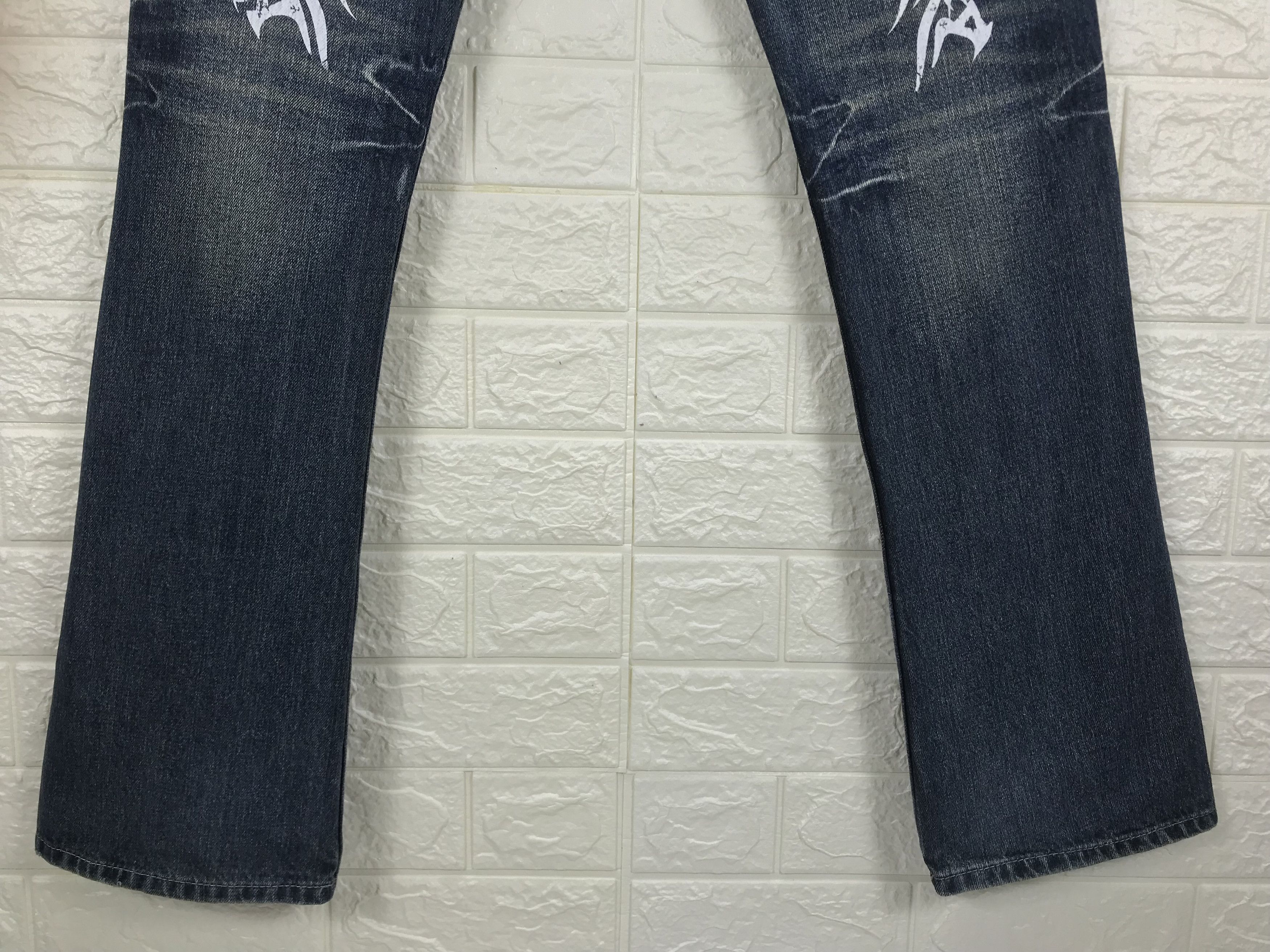 Japanese Brand Vintage Japanese Jack Serika Wings Printed Jeans Size US 30 / EU 46 - 4 Thumbnail