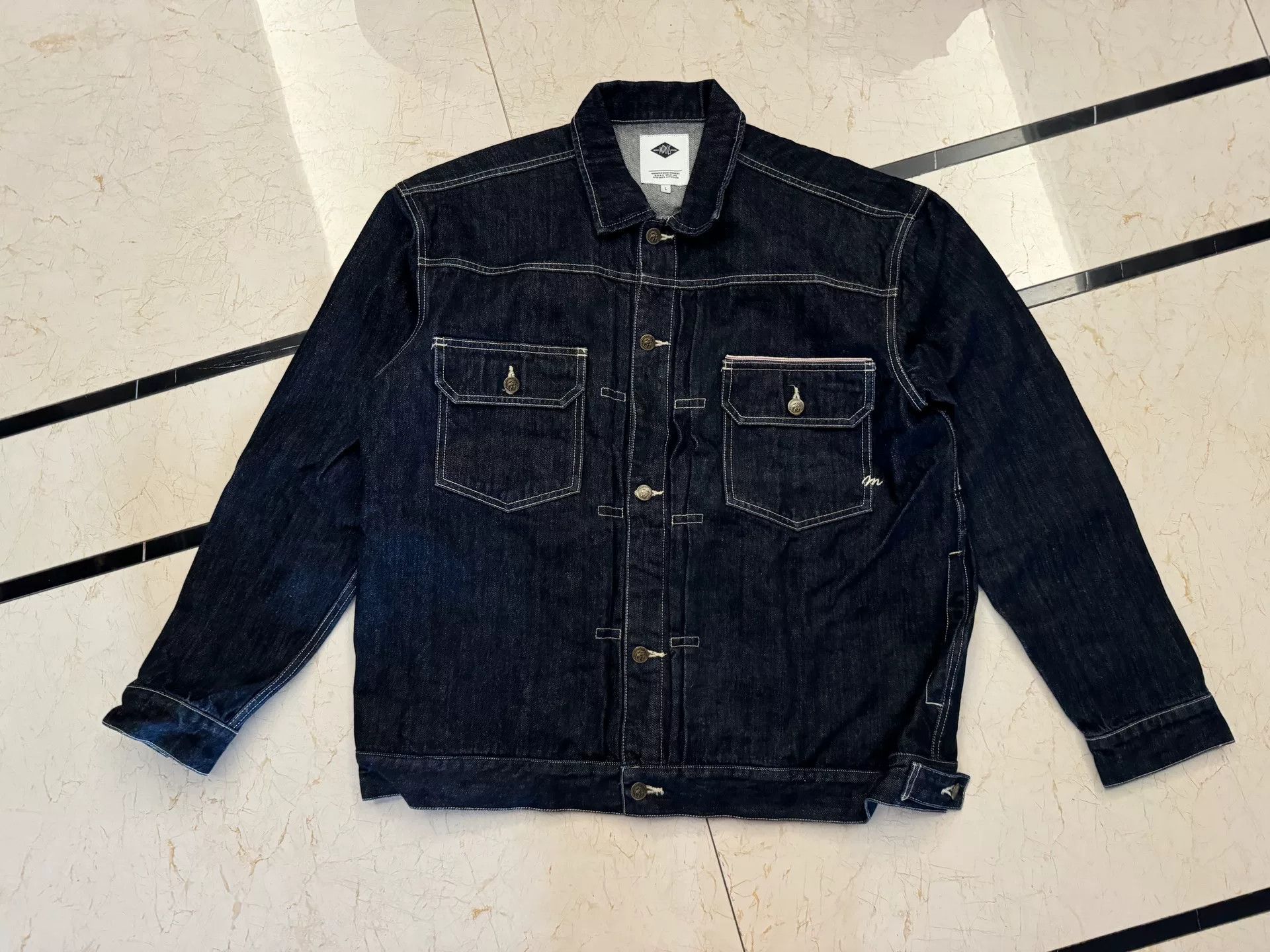 Madness MADNESS 18FW Denim Jacket Size US L / EU 52-54 / 3 - 1 Preview