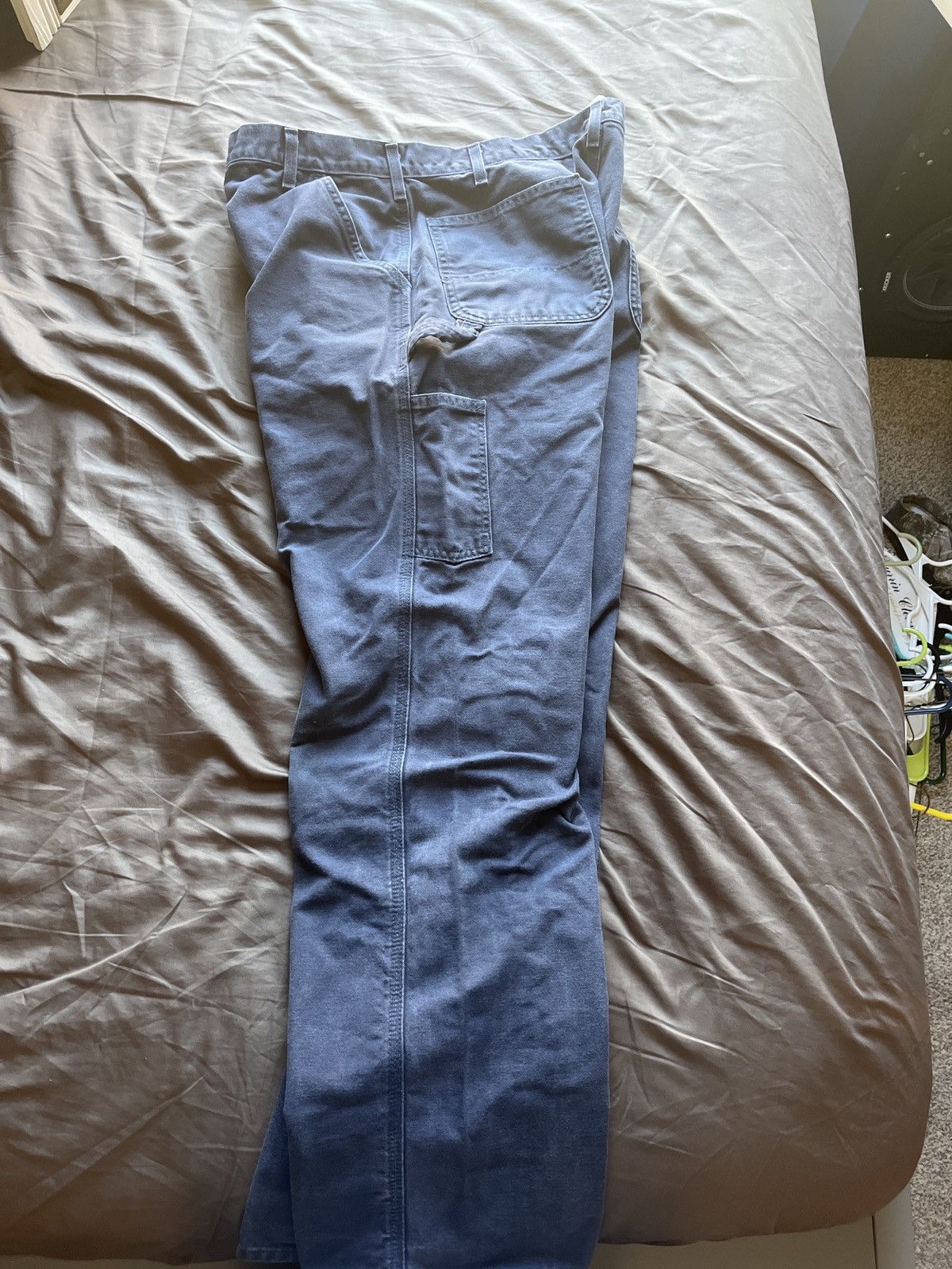 Carhartt × Vintage Navy Carhartt carpenters Size US 36 / EU 52 - 3 Thumbnail